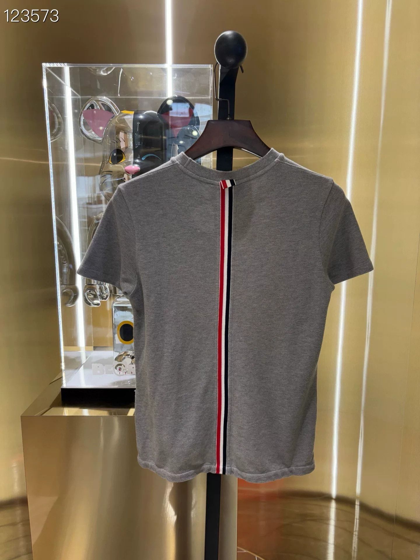 Thom Browne TB Classic Gray T-Shirt Size 40 Size US XXS / EU 40 - 2 Thumbnail