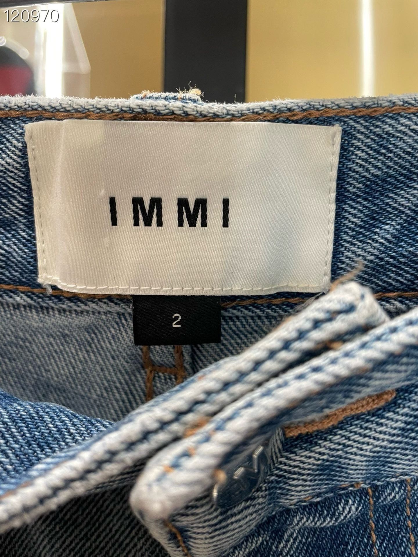 Other IMMI Distressed Wide-Leg Jeans Size 24" / US 00 / IT 34 - 4 Thumbnail