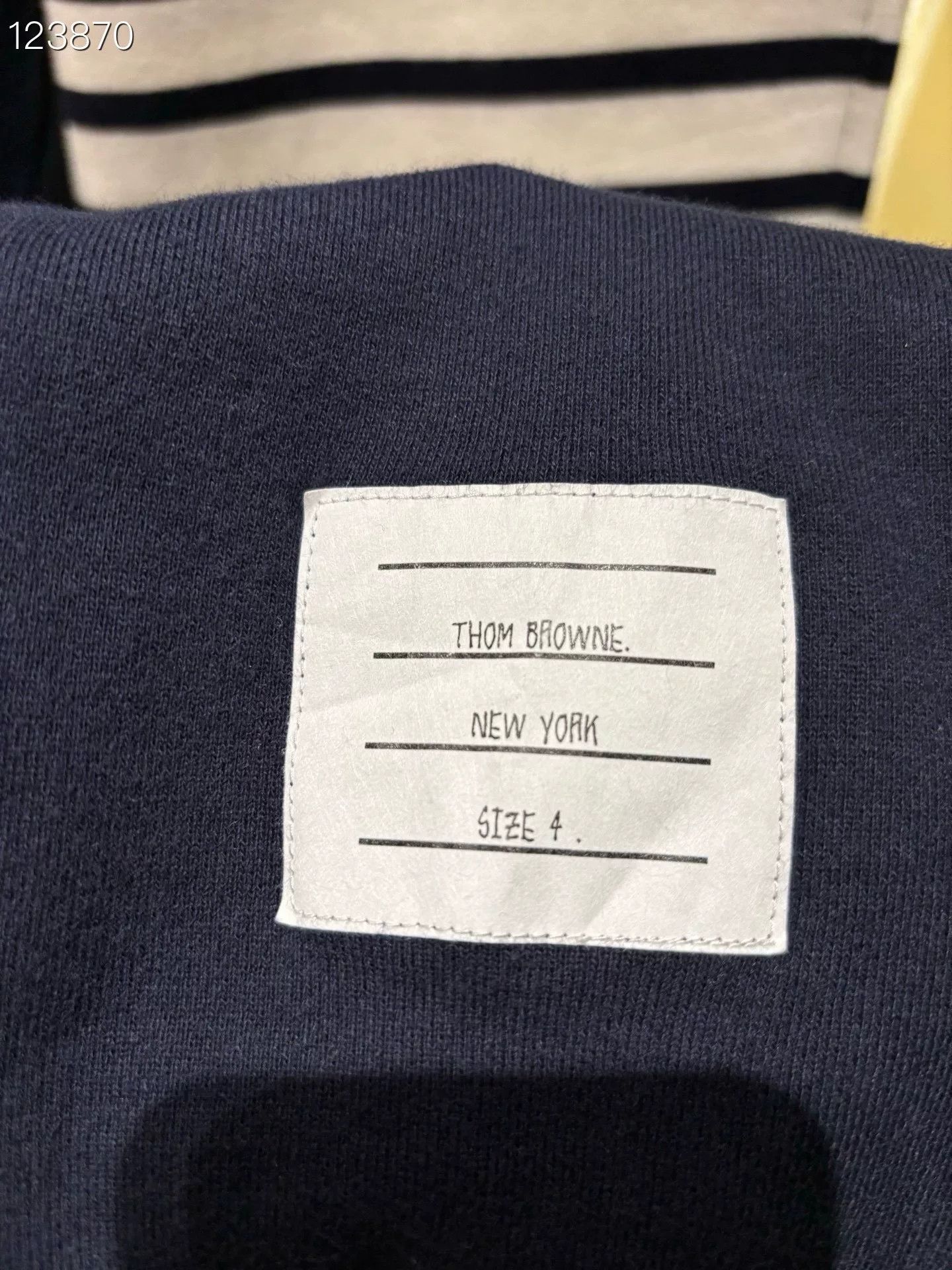 Thom Browne Thom Browne Classic Blue Stripe Pants Size US 26 / EU 42 - 6 Thumbnail