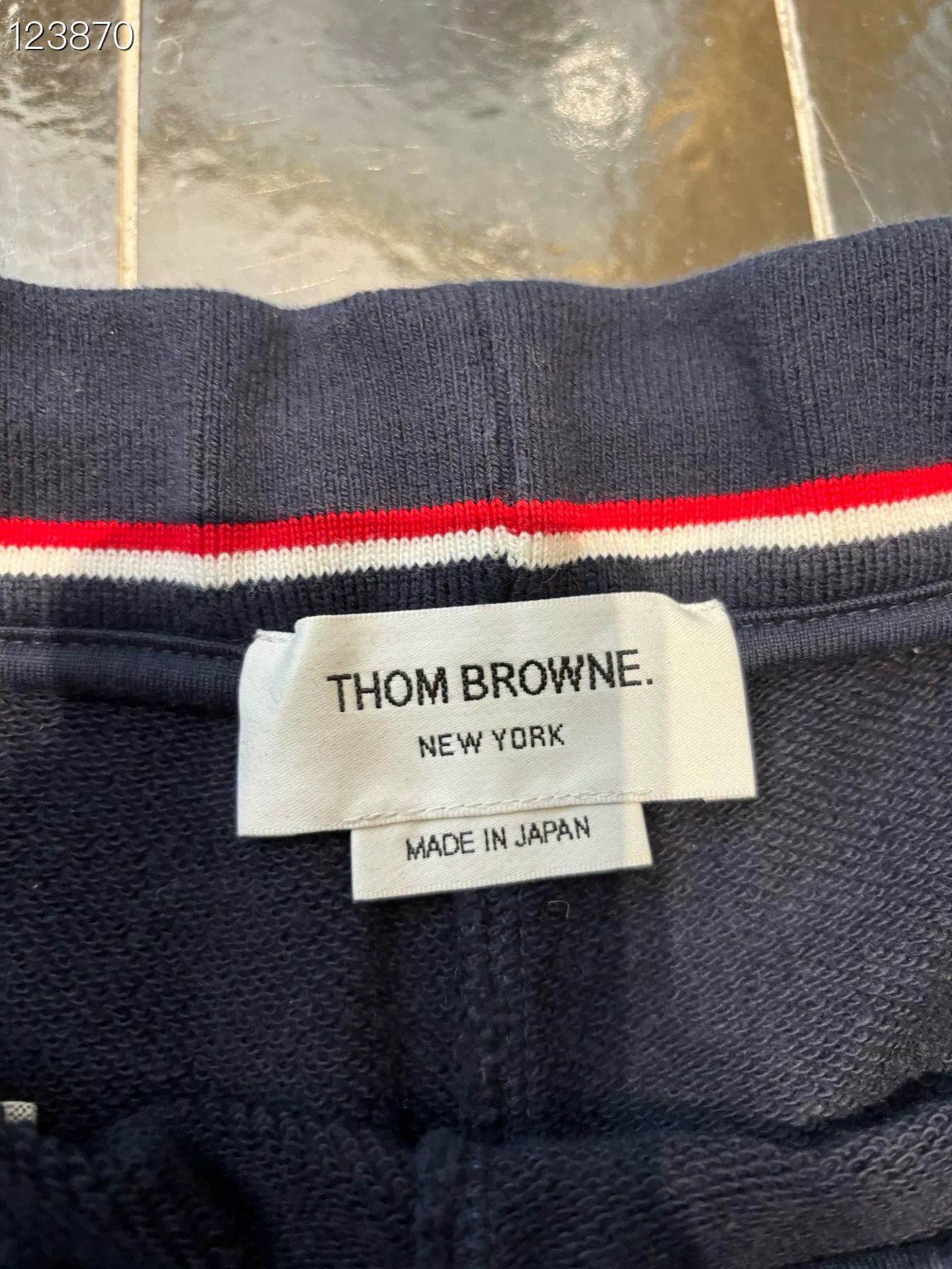 Thom Browne Thom Browne Classic Blue Stripe Pants Size US 26 / EU 42 - 4 Thumbnail