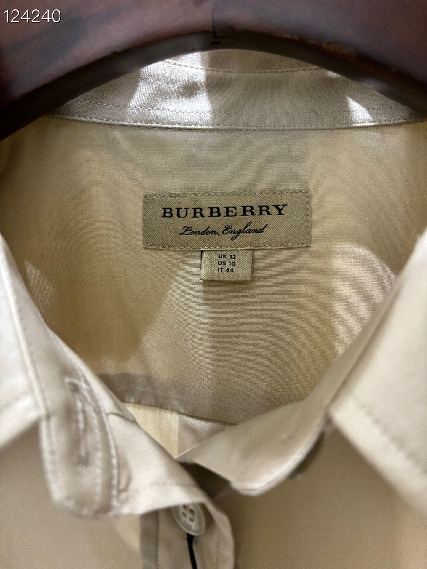 Burberry Burberry Women's Cotton Long-Sleeve Shirt Size M / US 6-8 / IT 42-44 - 3 Thumbnail