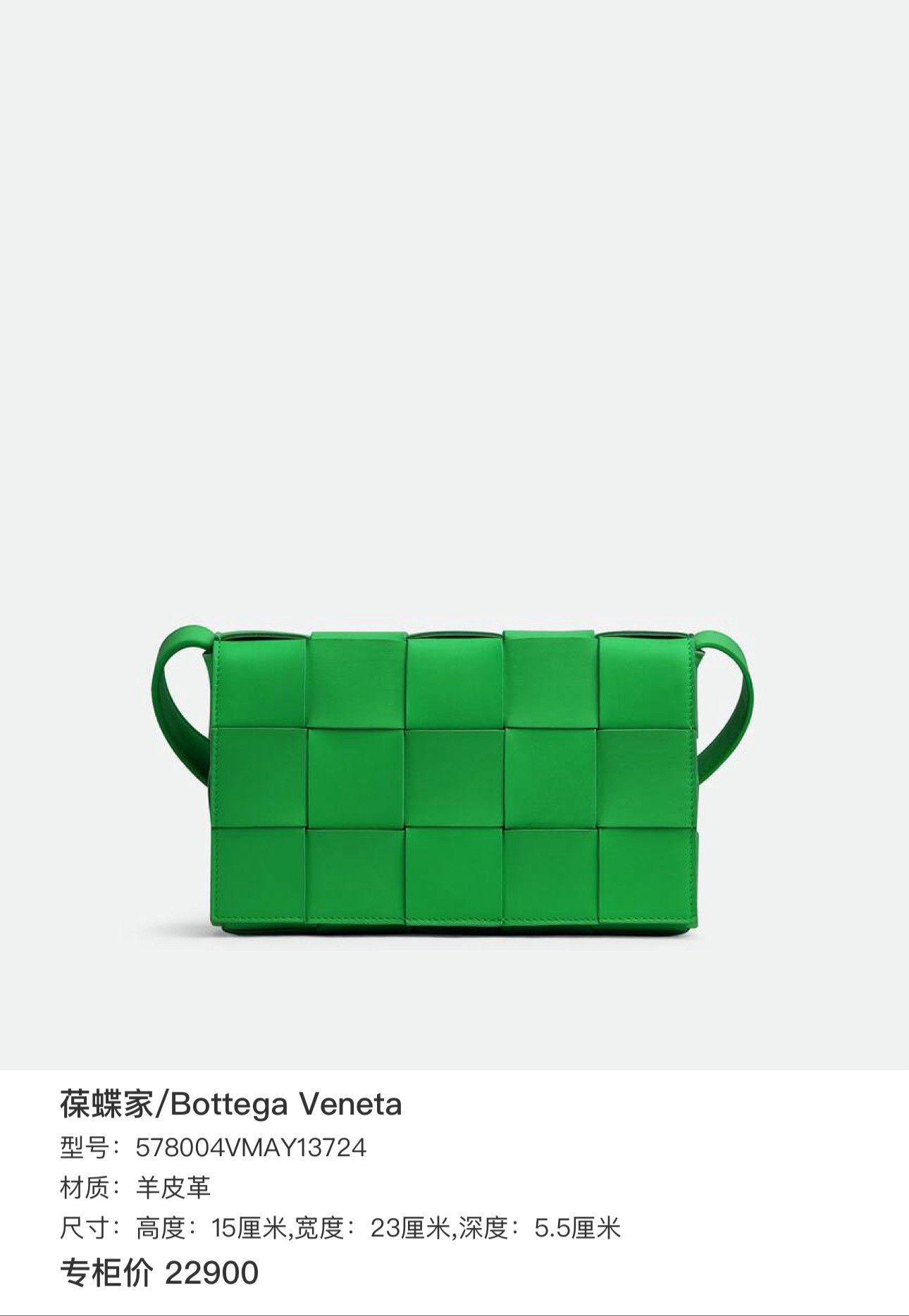 Bottega Veneta Bottega Veneta Cassette Woven Crossbody Bag Size ONE SIZE - 9 Thumbnail