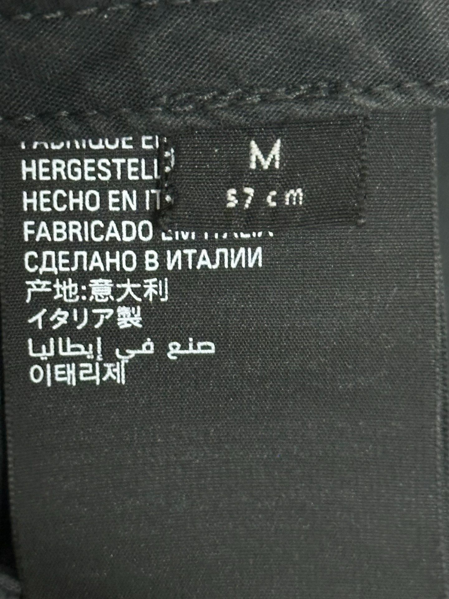 Balenciaga Balenciaga Embroidered Logo Distressed Black Cap Size ONE SIZE - 6 Thumbnail