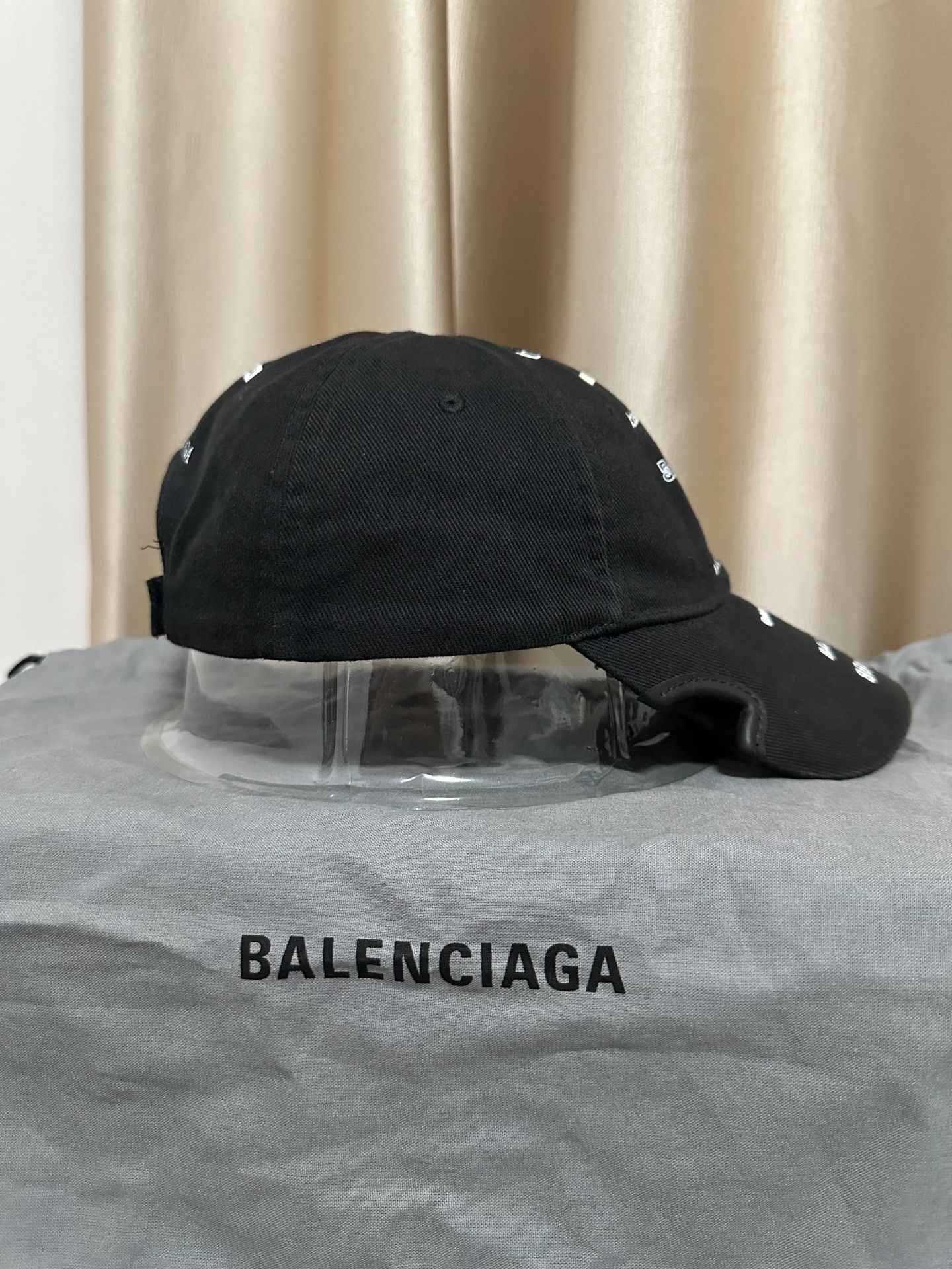 Balenciaga Balenciaga Embroidered Logo Baseball Cap Size ONE SIZE - 2 Thumbnail
