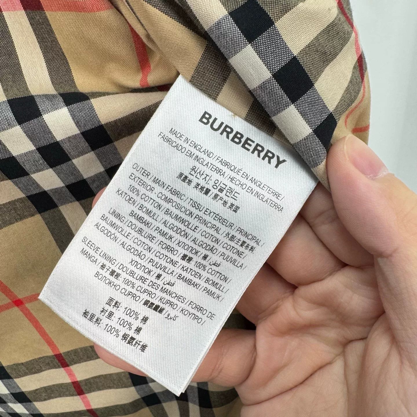 Burberry Burberry Check Lining Trench Coat Size M / US 6-8 / IT 42-44 - 8 Thumbnail