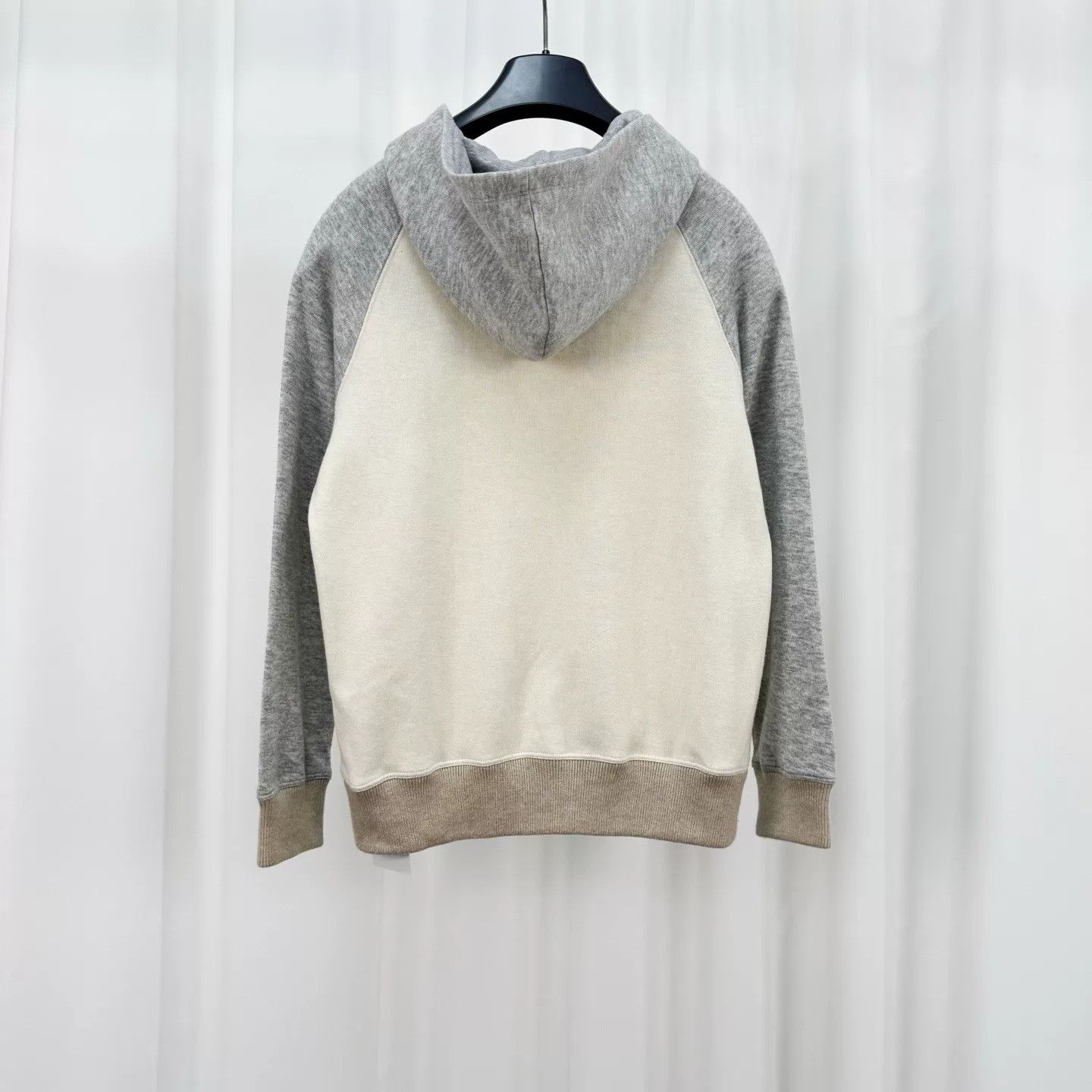 Brunello Cucinelli Brunello Cucinelli Letter Print Cashmere Hoodie Size M / US 6-8 / IT 42-44 - 7 Thumbnail