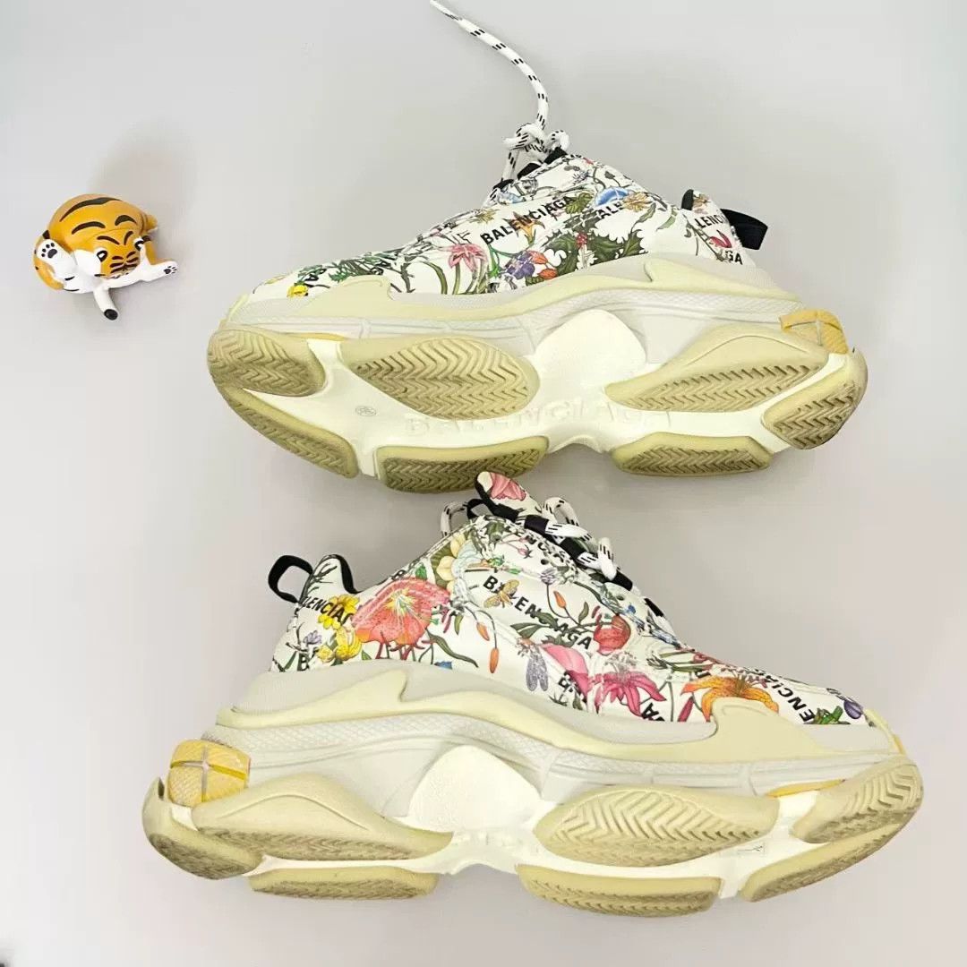 Balenciaga Balenciaga x Gucci Floral Item Size US 6 / IT 36 - 3 Thumbnail