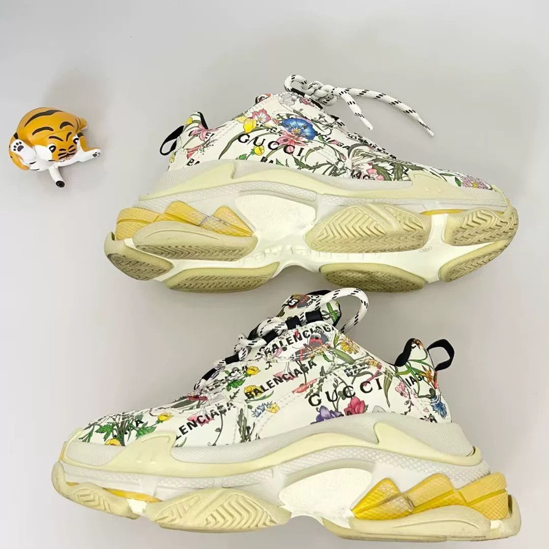 Balenciaga Balenciaga x Gucci Floral Item Size US 6 / IT 36 - 2 Thumbnail