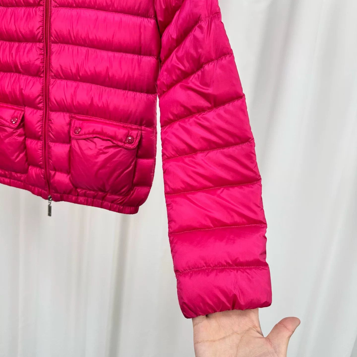 Moncler Moncler Embroidered Logo Down Jacket Size M / US 6-8 / IT 42-44 - 4 Thumbnail