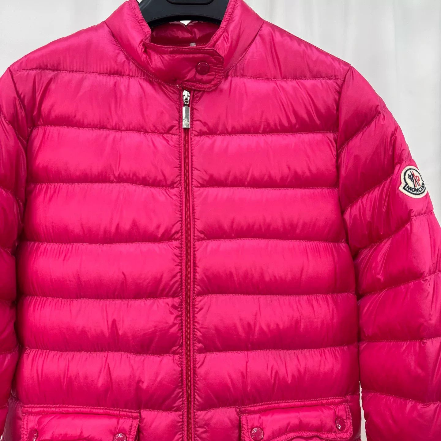 Moncler Moncler Embroidered Logo Down Jacket Size M / US 6-8 / IT 42-44 - 3 Thumbnail