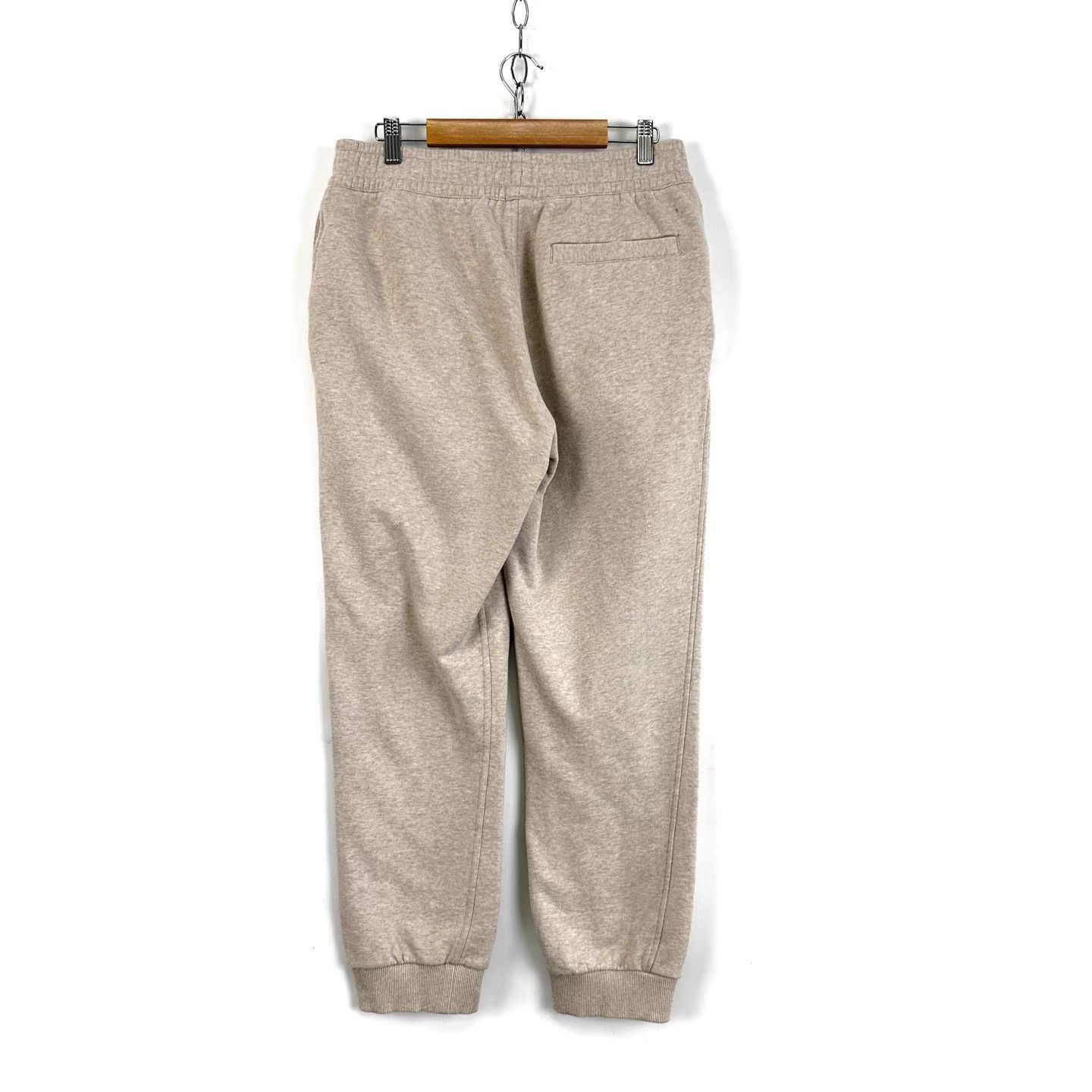 Burberry Beige Sweatpants with Elastic Waist and Cuffed Ankles Size US 30 / EU 46 - 2 Thumbnail