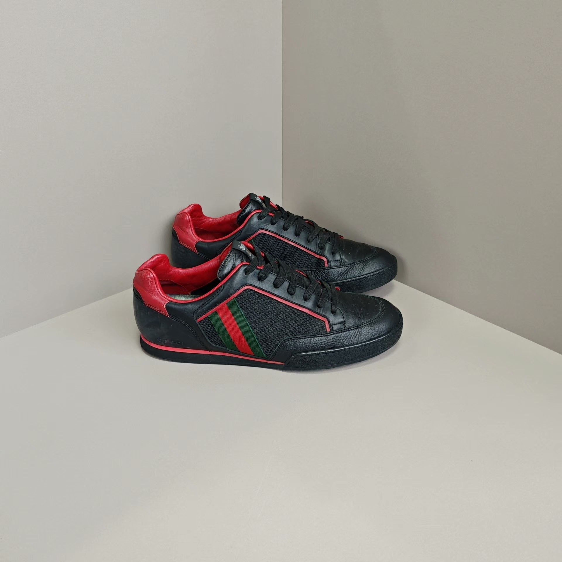 Gucci Gucci Casual Black Lowtop Sneakers 5.5 Men Size US 5.5 / EU 38 - 4 Thumbnail