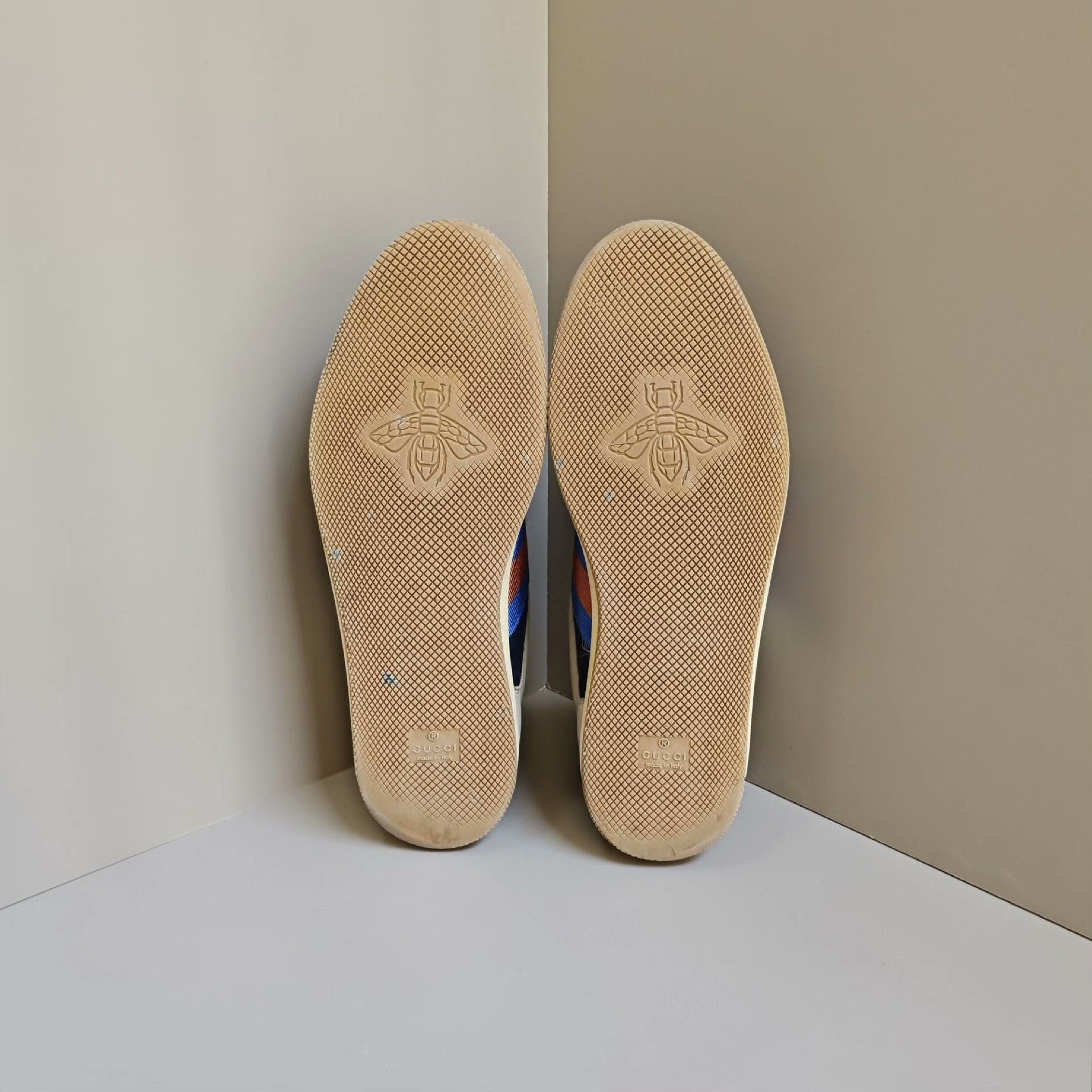 Gucci Gucci Blue Lowtop Sneakers 9 Men Size US 9 / EU 42 - 5 Thumbnail