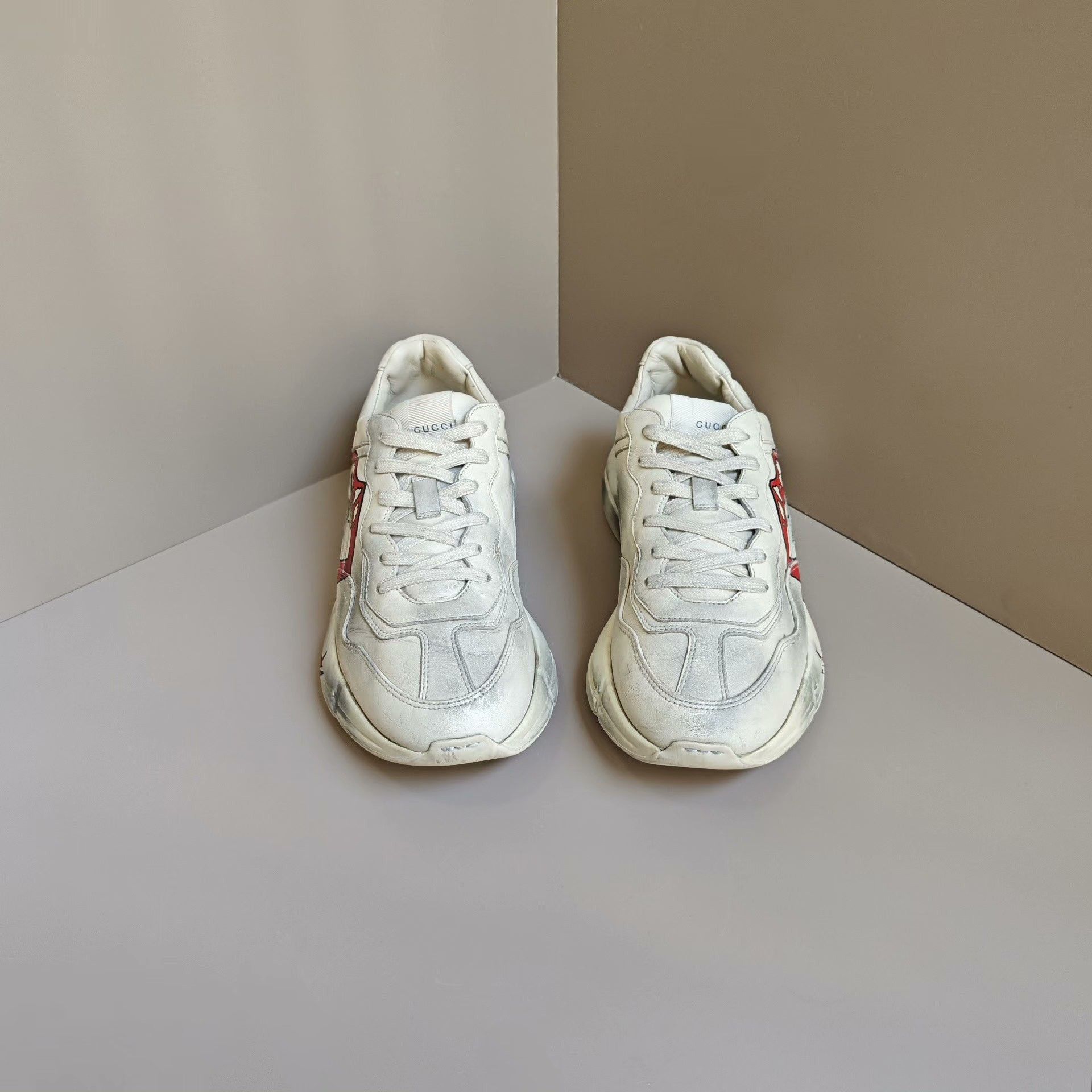 Gucci Gucci Printed Lowtop Sneakers 8 Men Size US 8 / EU 41 - 2 Thumbnail