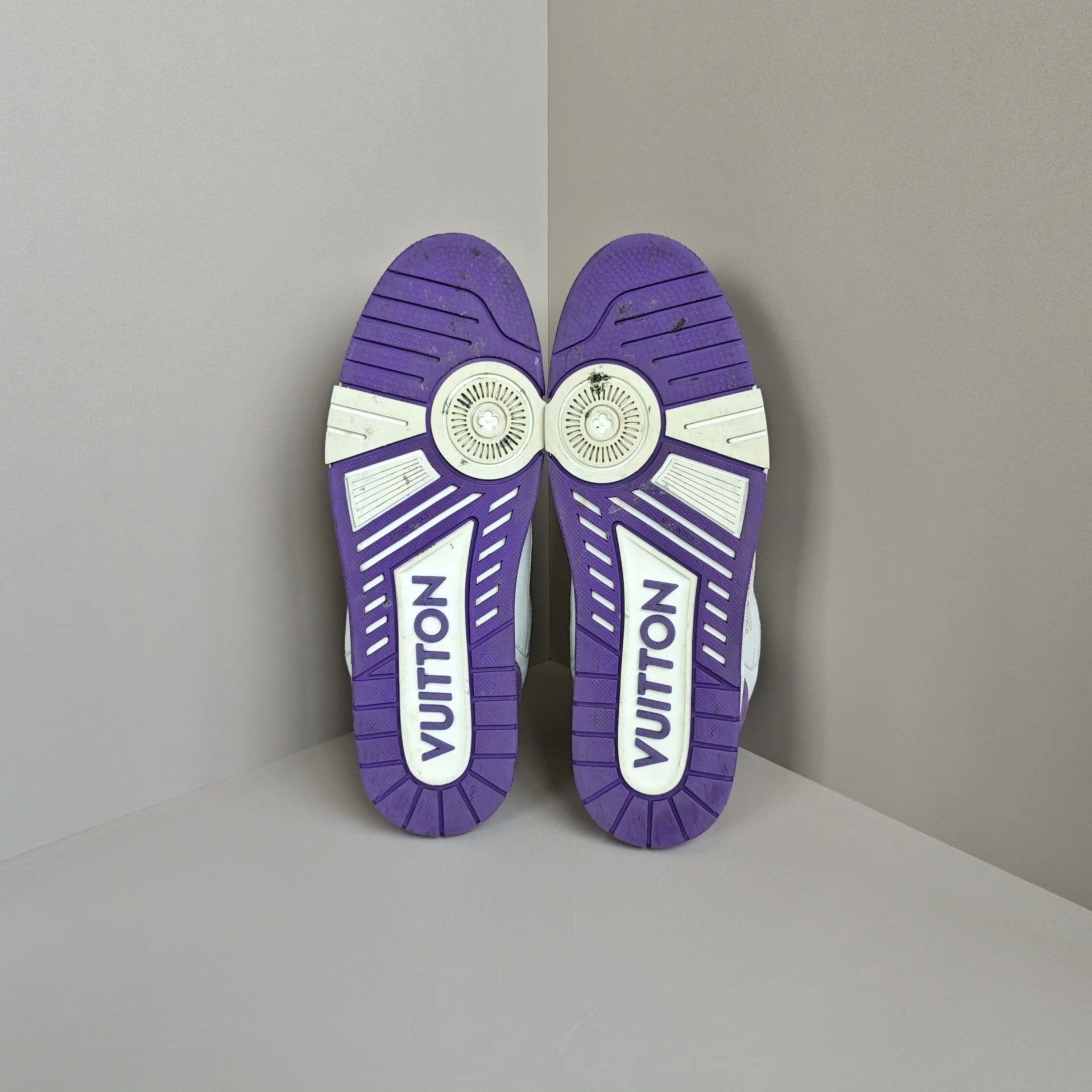 Louis Vuitton Louis Vuitton Training Purple Lowtop Sneakers 11 Men Size US 11 / EU 44 - 5 Thumbnail