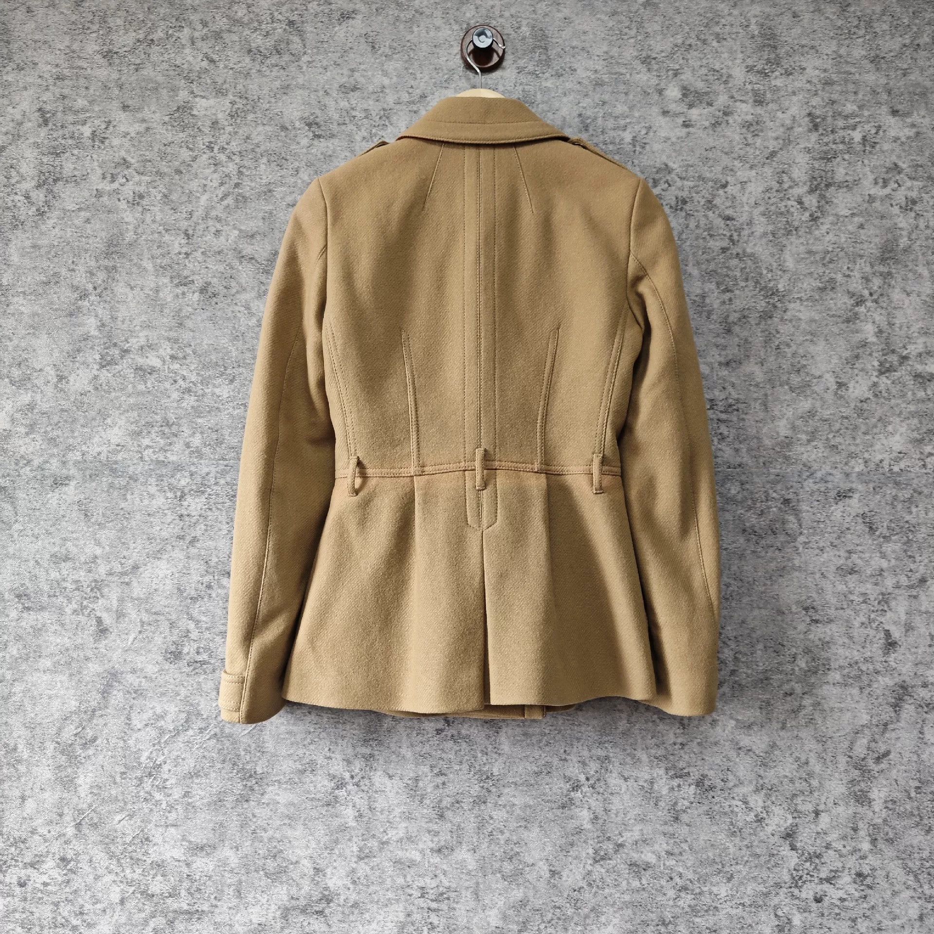 Burberry Burberry Wool Cropped Coat it_34 Women Size XXS / US 00 / IT 34 - 2 Thumbnail