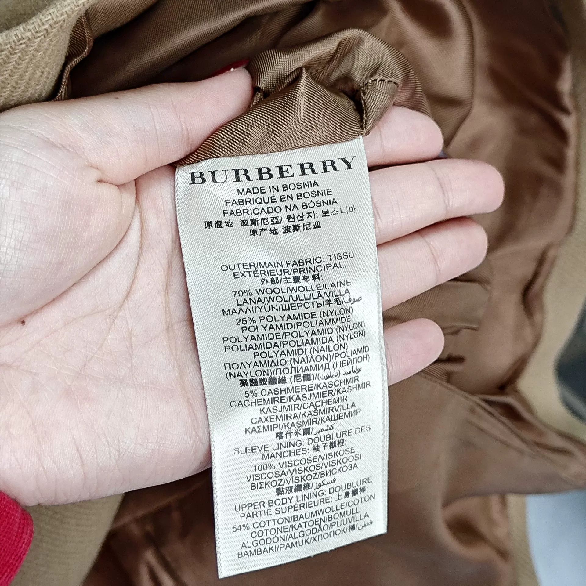 Burberry Burberry Wool Cropped Coat it_34 Women Size XXS / US 00 / IT 34 - 6 Thumbnail