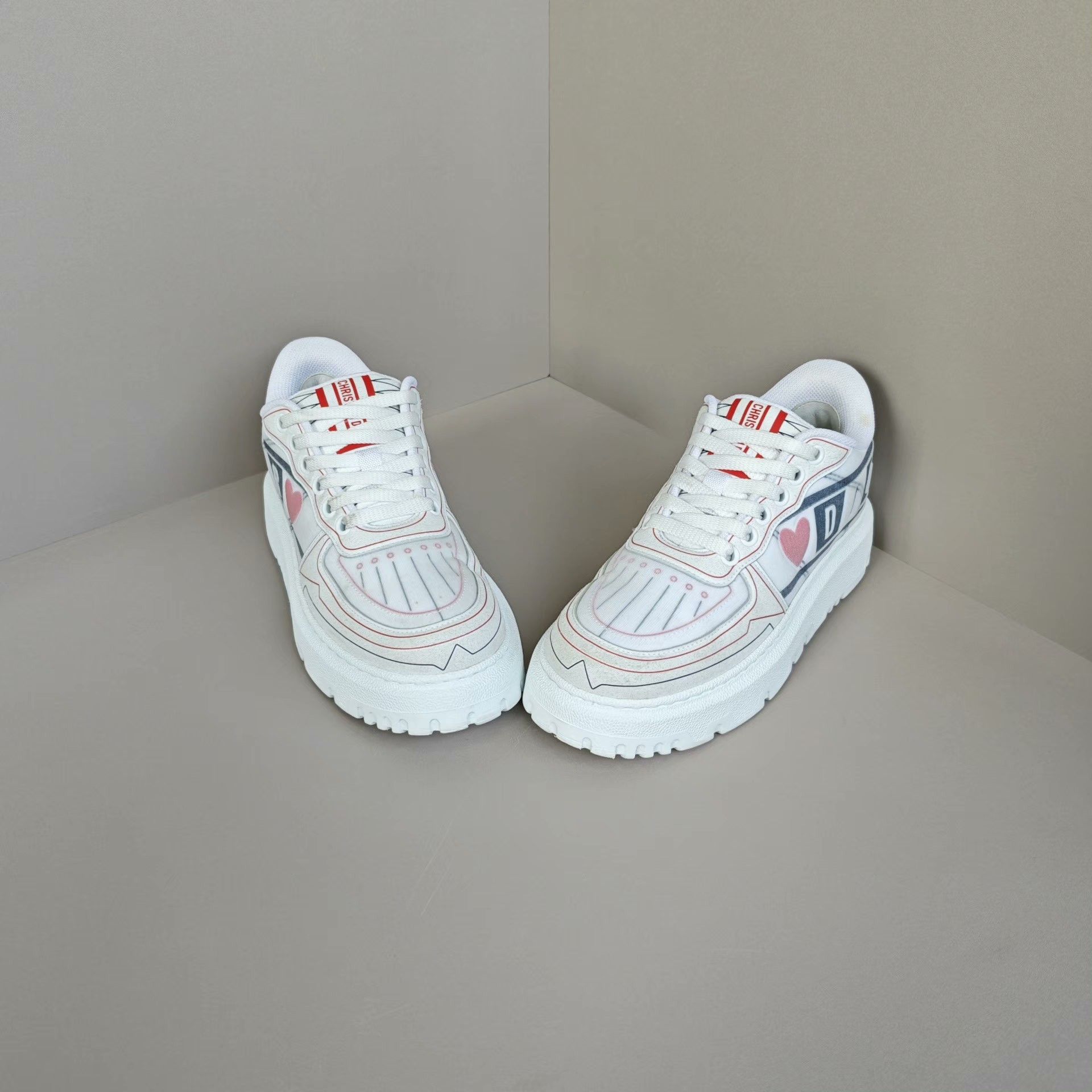 Dior Dior Lowtop Sneakers it_34-5 Women Size US 4.5 / IT 34.5 - 2 Thumbnail