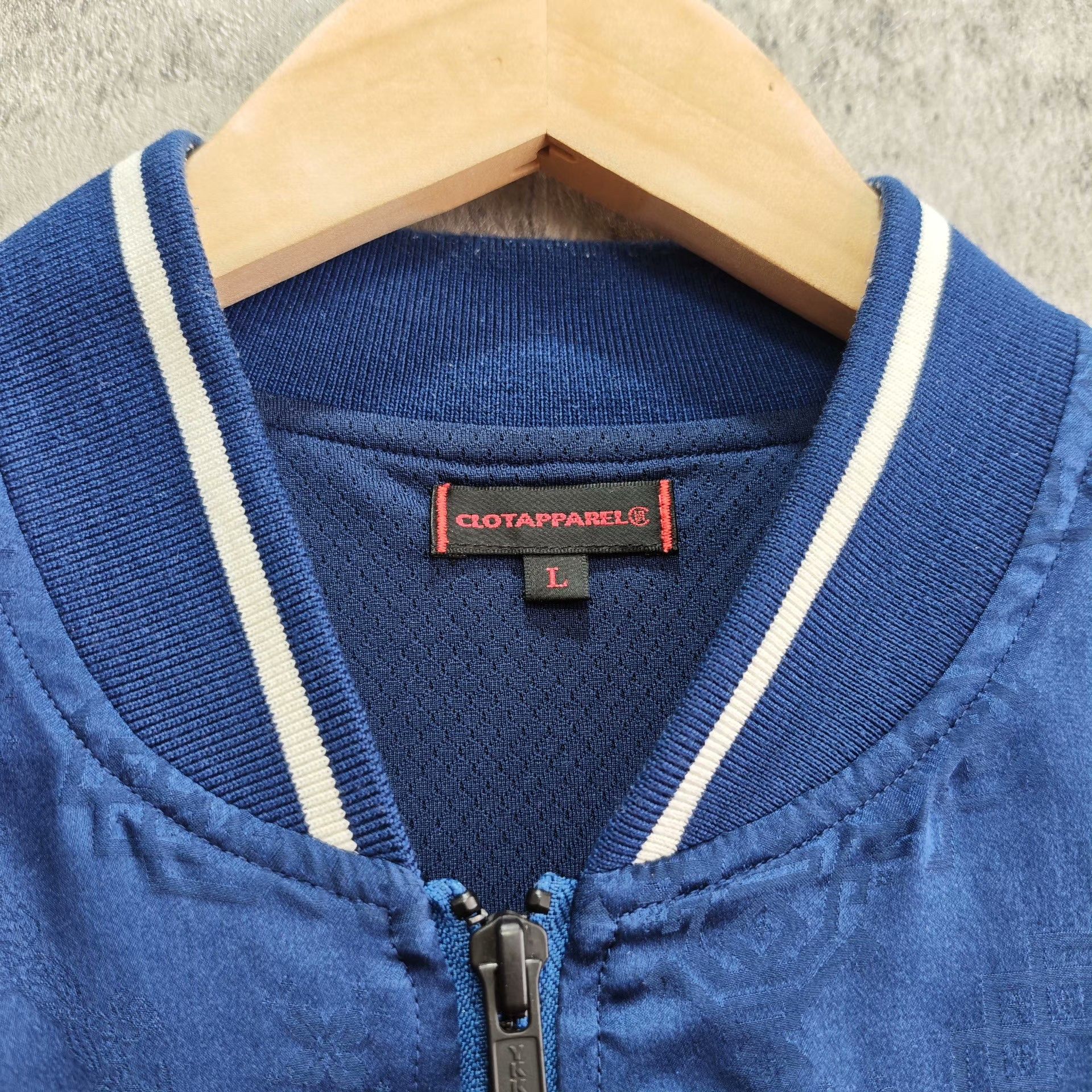 CLOT CLOT Silk Blue Light Jacket l Men Size US L / EU 52-54 / 3 - 3 Thumbnail