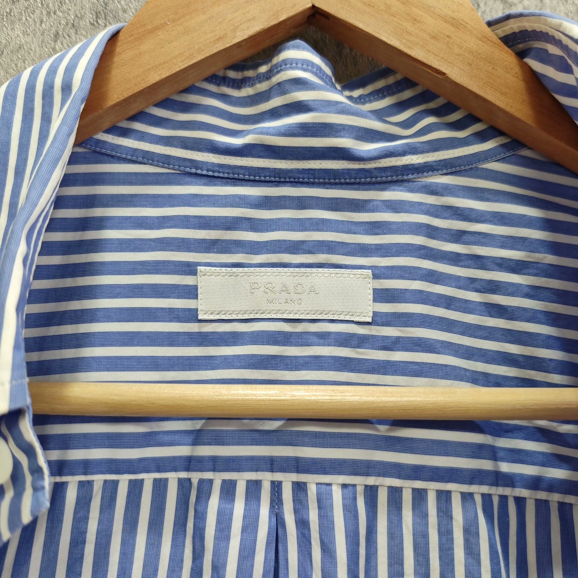 Prada Prada Printed Shirt m Men Size US M / EU 48-50 / 2 - 3 Thumbnail
