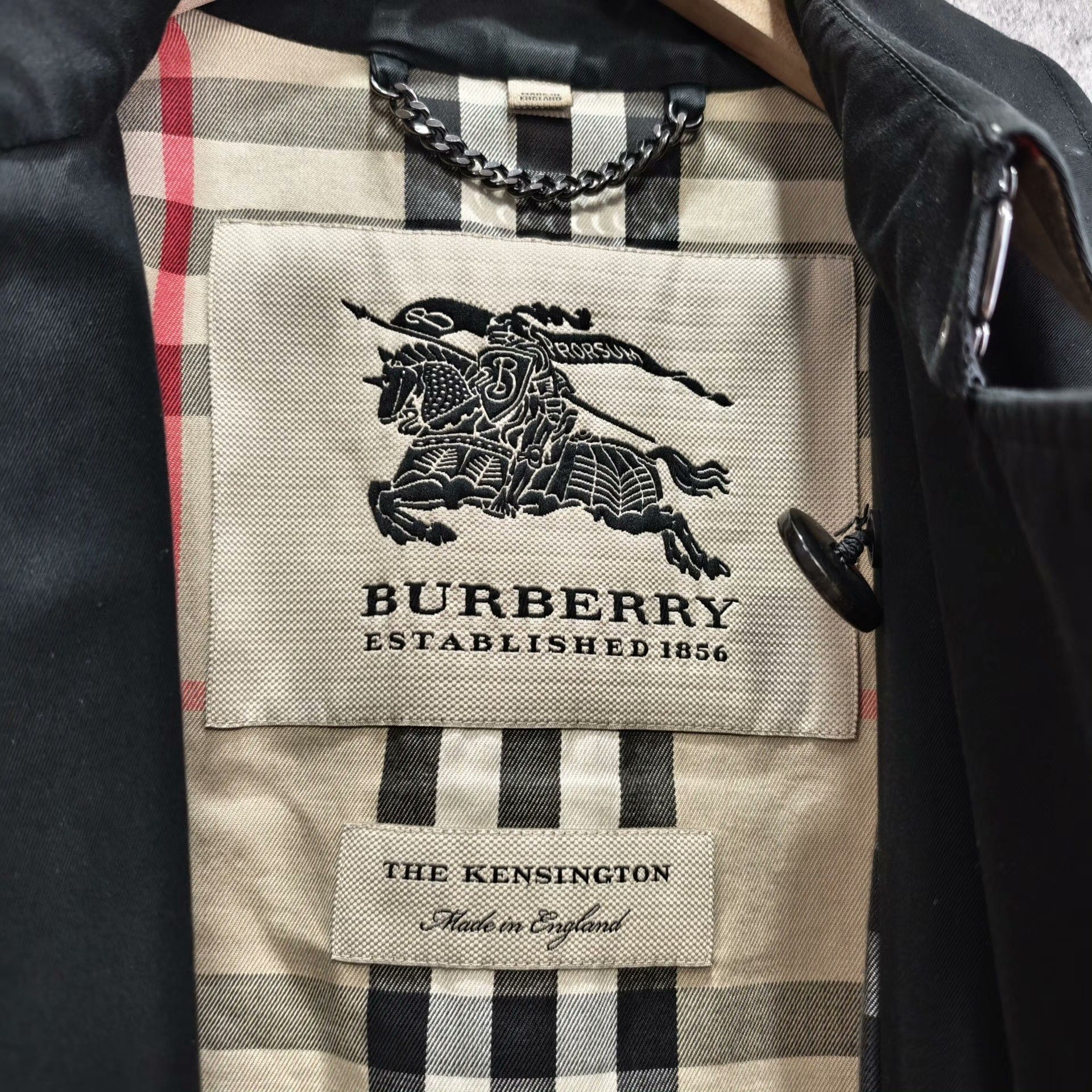 Burberry Burberry Plaid Coat it_46 Women Size L / US 10 / IT 46 - 3 Thumbnail