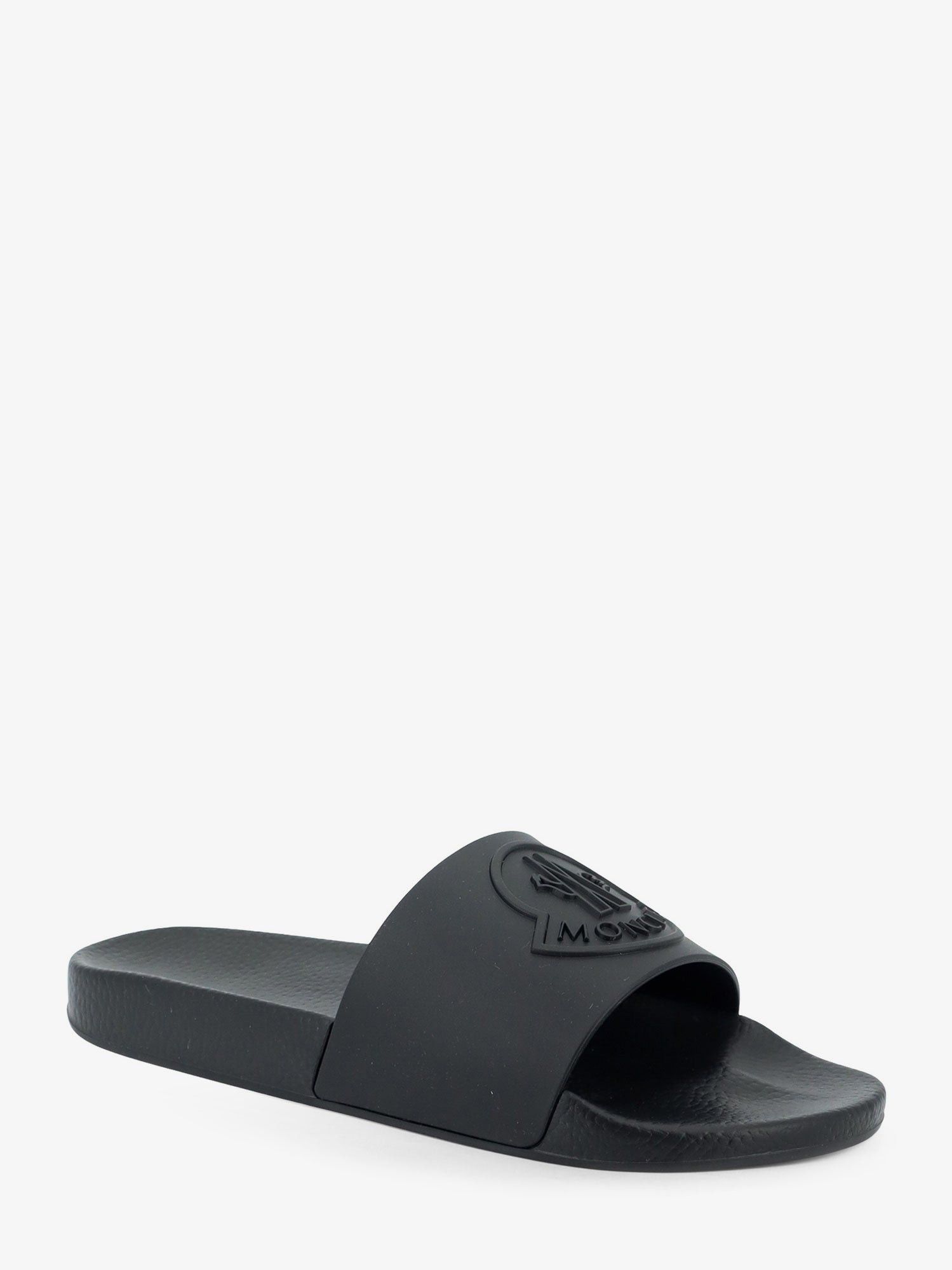 Moncler Basile Rubber Sandals Size US 9 / EU 42 - 2 Thumbnail