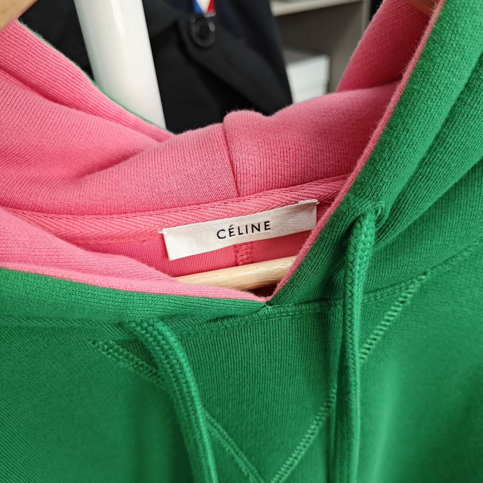 Celine Celine Oversized Long Multi Hoodie XS Women Size XS / US 0-2 / IT 36-38 - 3 Thumbnail