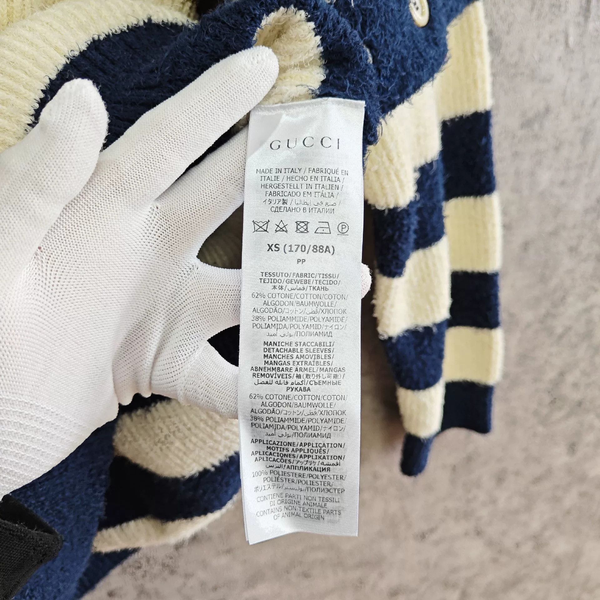 Gucci Gucci Striped Sweater xs Men Size US XS / EU 42 / 0 - 5 Thumbnail