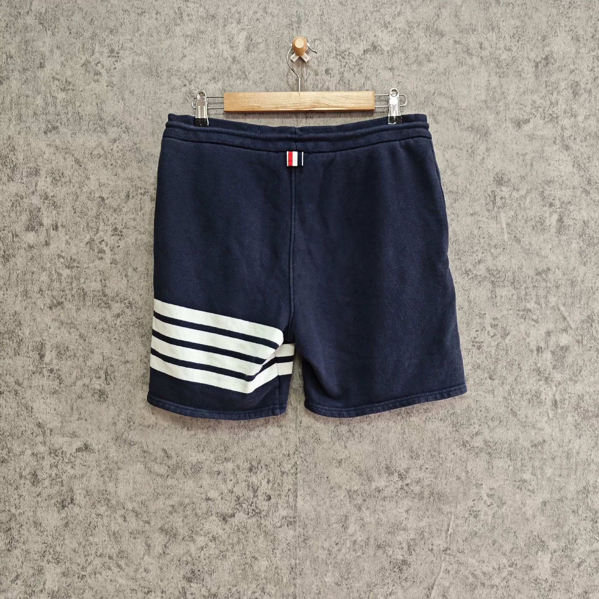 Thom Browne Thom Browne Striped Brown Shorts 34 Men Size US 34 / EU 50 - 2 Thumbnail