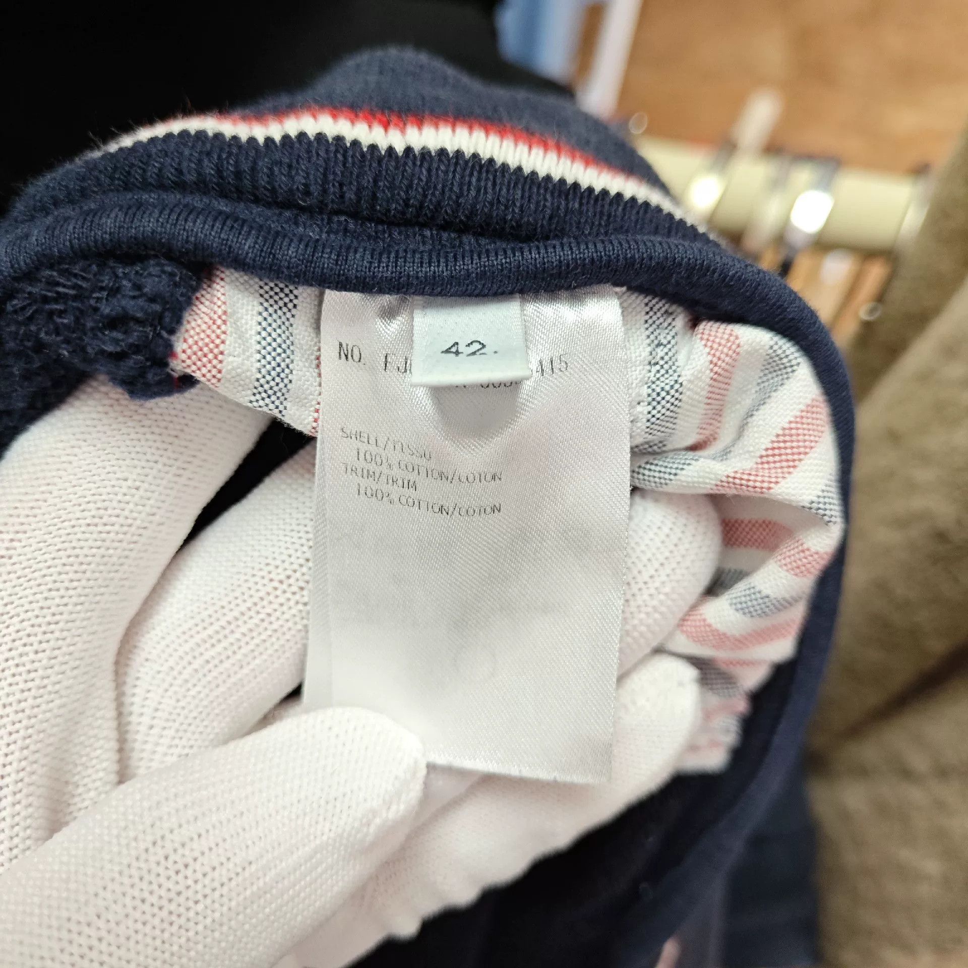 Thom Browne Thom Browne Striped Brown Shorts 34 Men Size US 34 / EU 50 - 4 Thumbnail