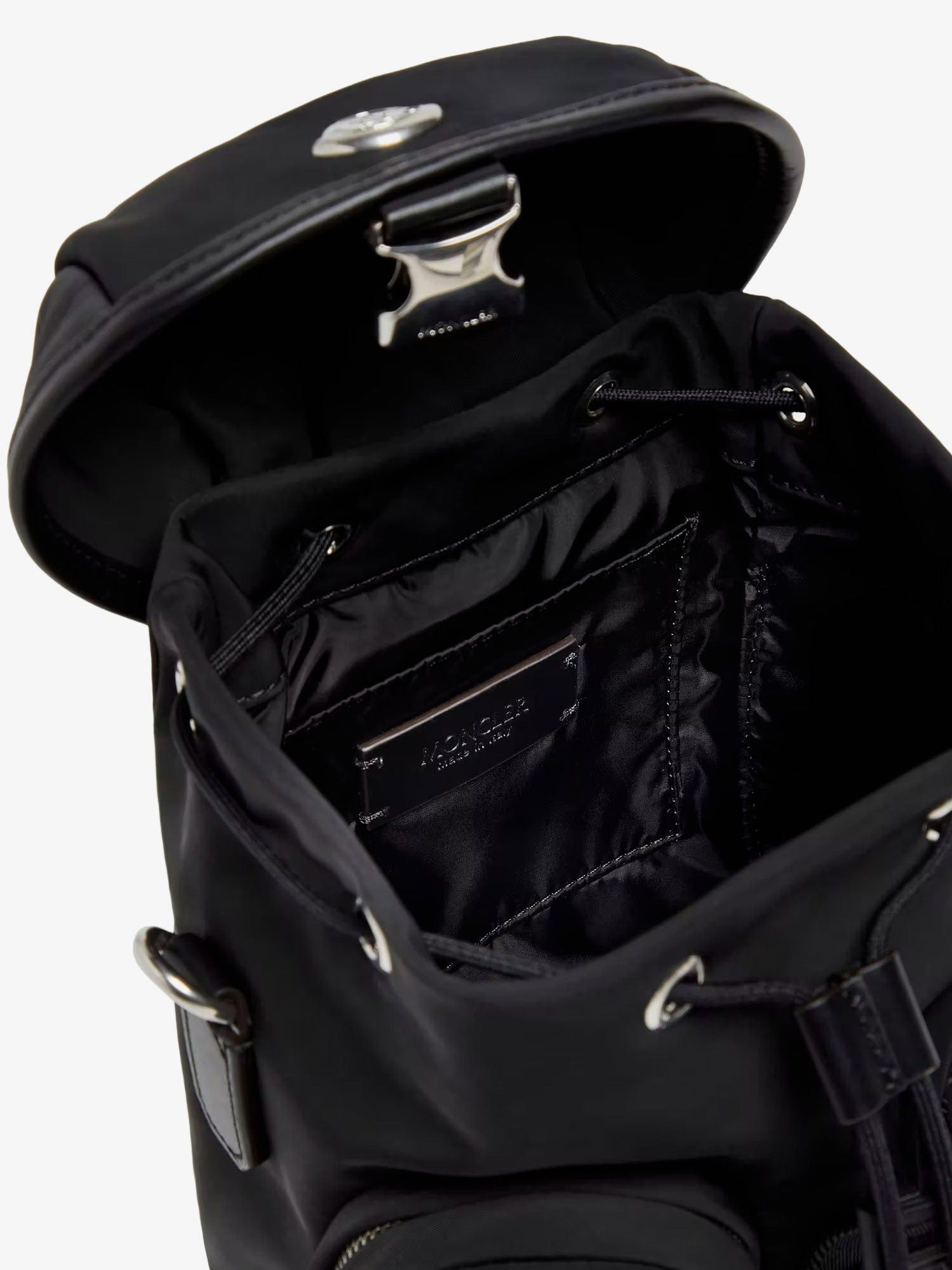 Moncler Trick Nylon Crossbody Bag With Logo Patch On The Front Size ONE SIZE - 4 Thumbnail