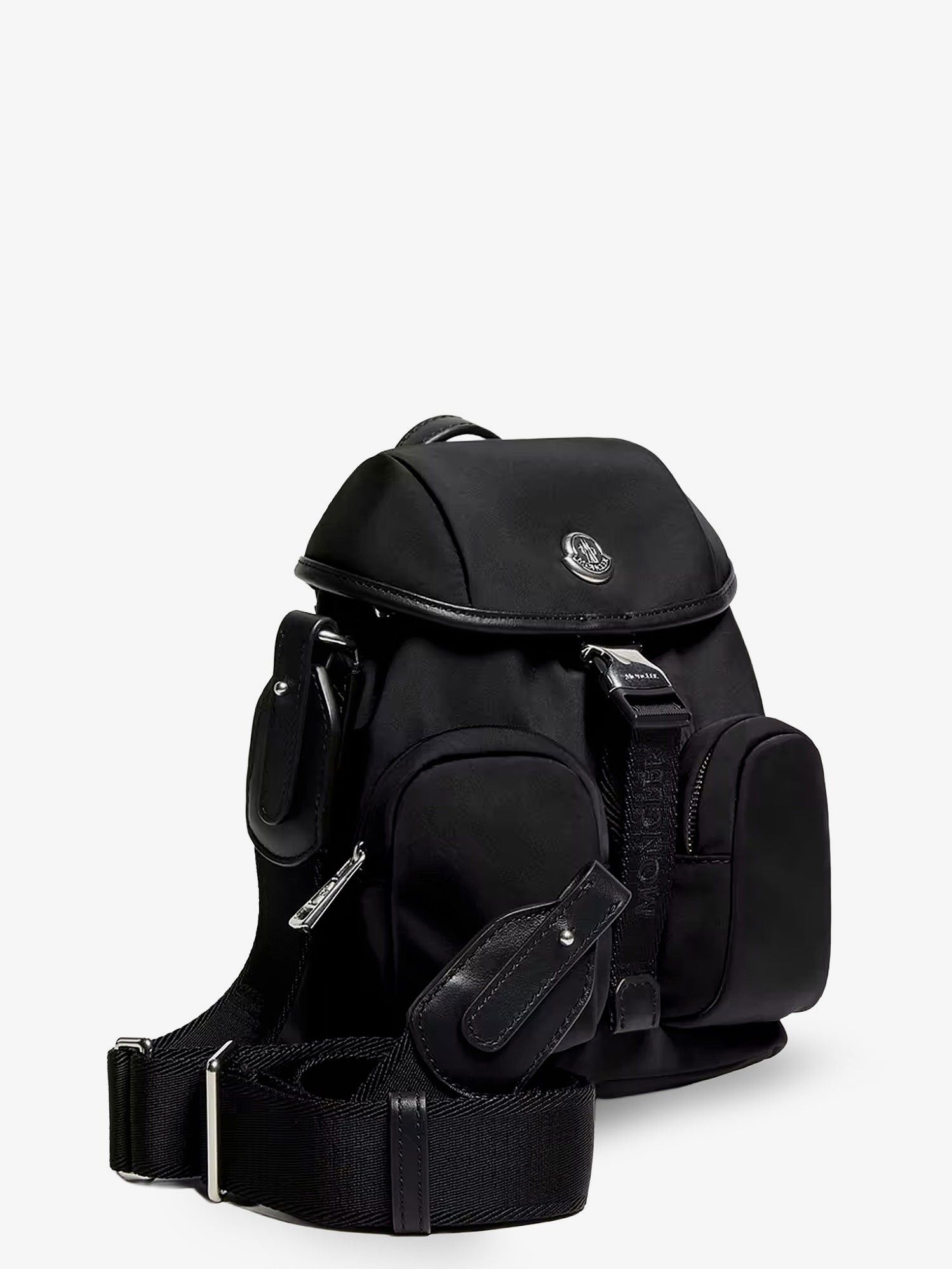 Moncler Trick Nylon Crossbody Bag With Logo Patch On The Front Size ONE SIZE - 3 Thumbnail
