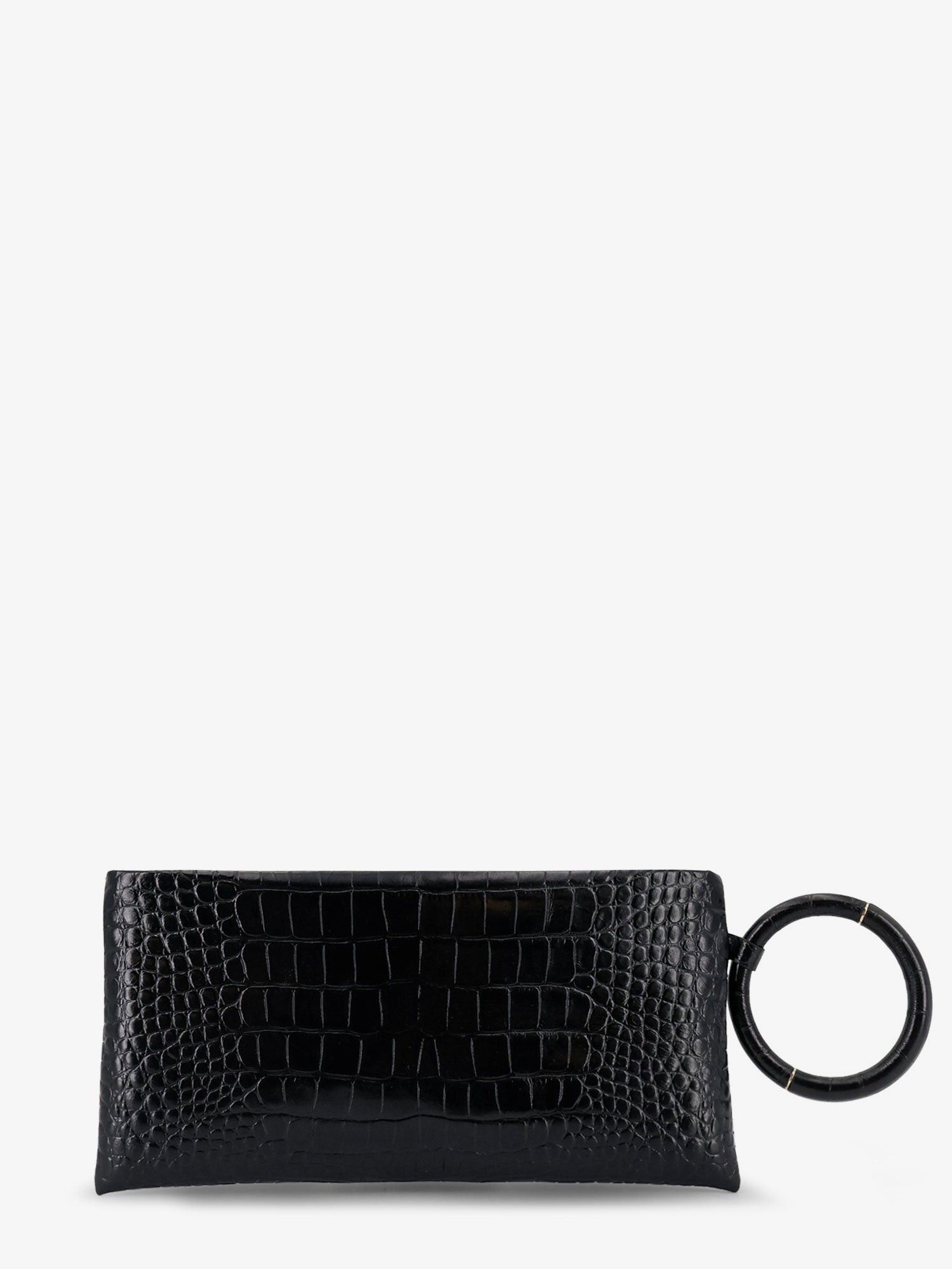 Tom Ford Aura Crocodile-Print Leather Clutch Bag Size ONE SIZE - 2 Thumbnail