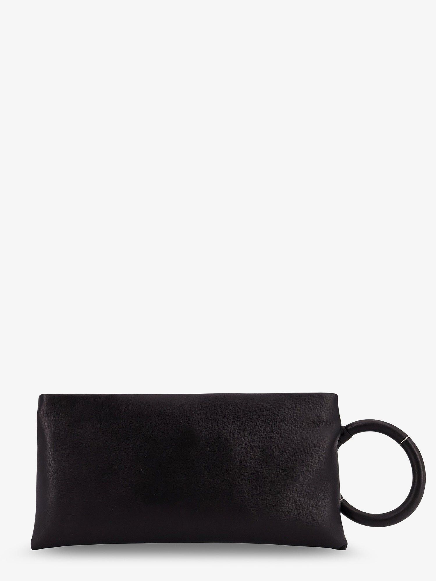 Tom Ford Aura Leather Clutch Bag With Lettering Logo On The Front Size ONE SIZE - 2 Thumbnail
