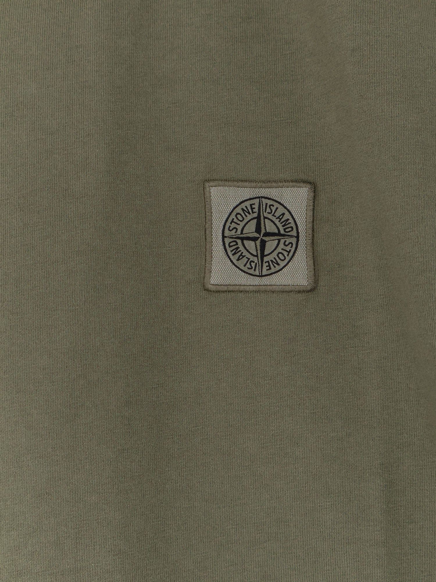 Stone Island Organic Cotton T-Shirt Size US L / EU 52-54 / 3 - 3 Thumbnail