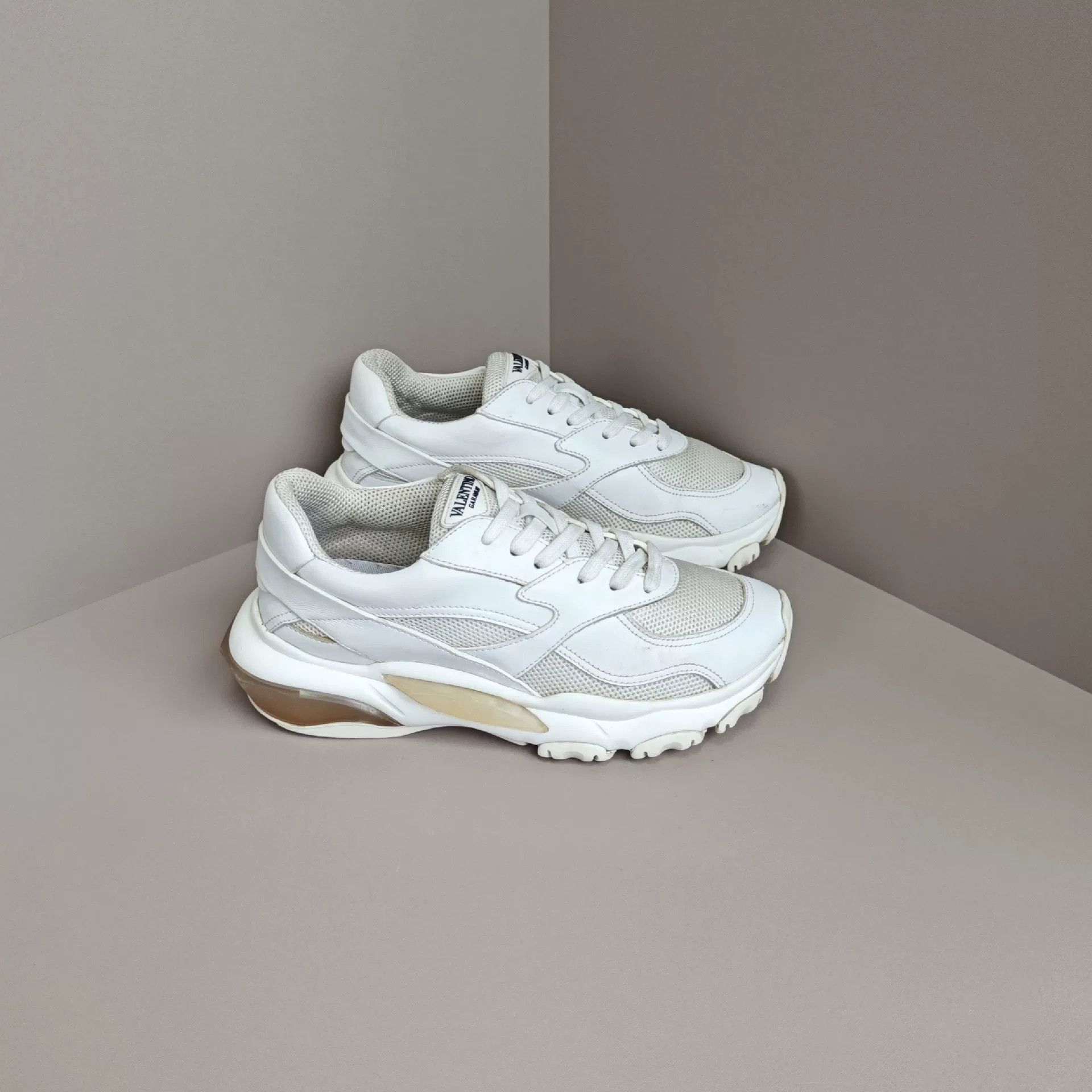Valentino Valentino Casual Blue Lowtop Sneakers us_6 Women Size US 6 / IT 36 - 4 Thumbnail