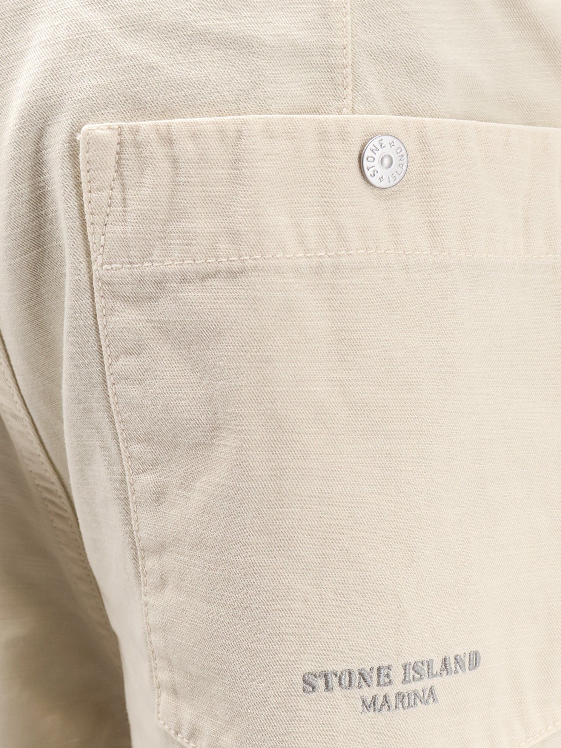 Stone Island Loose Cotton Trousers Size US 34 / EU 50 - 3 Thumbnail