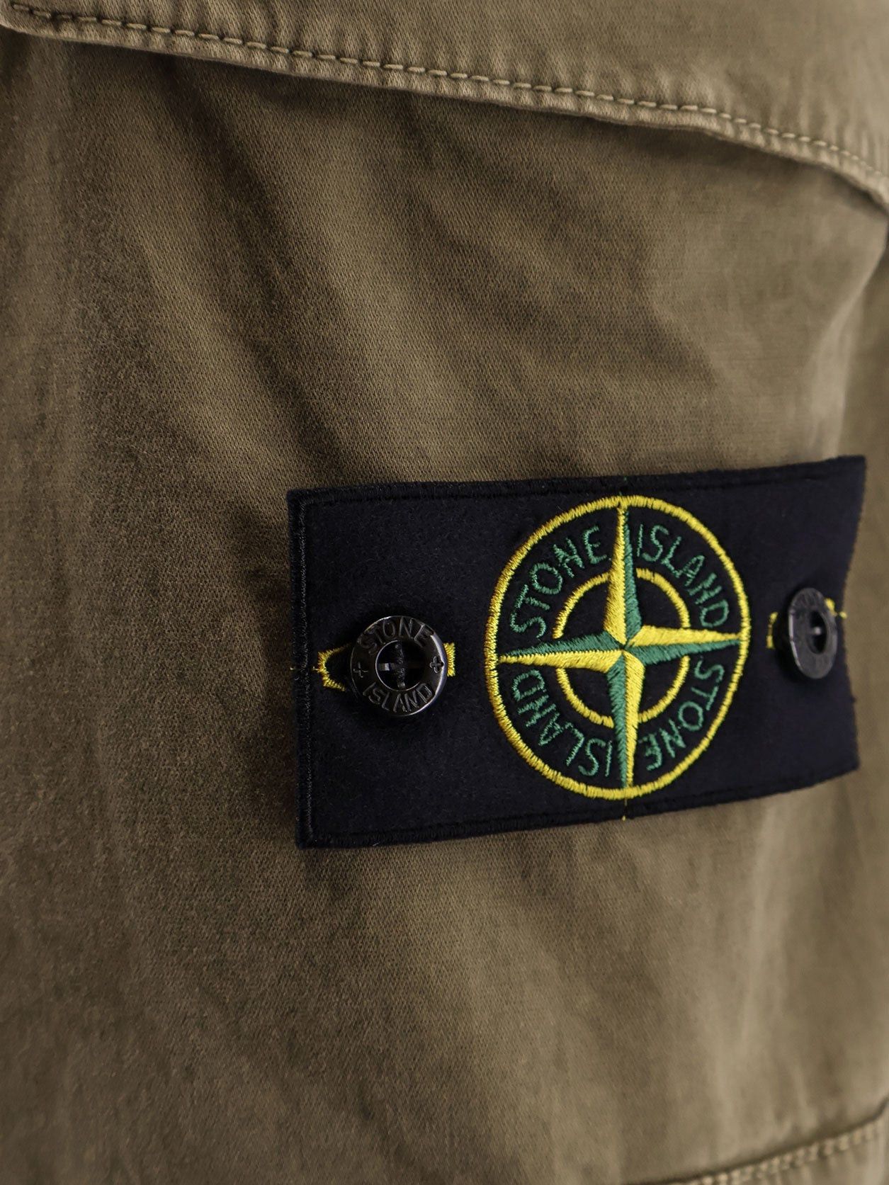 Stone Island Organic Cotton Shorts Size US 28 / EU 44 - 3 Thumbnail