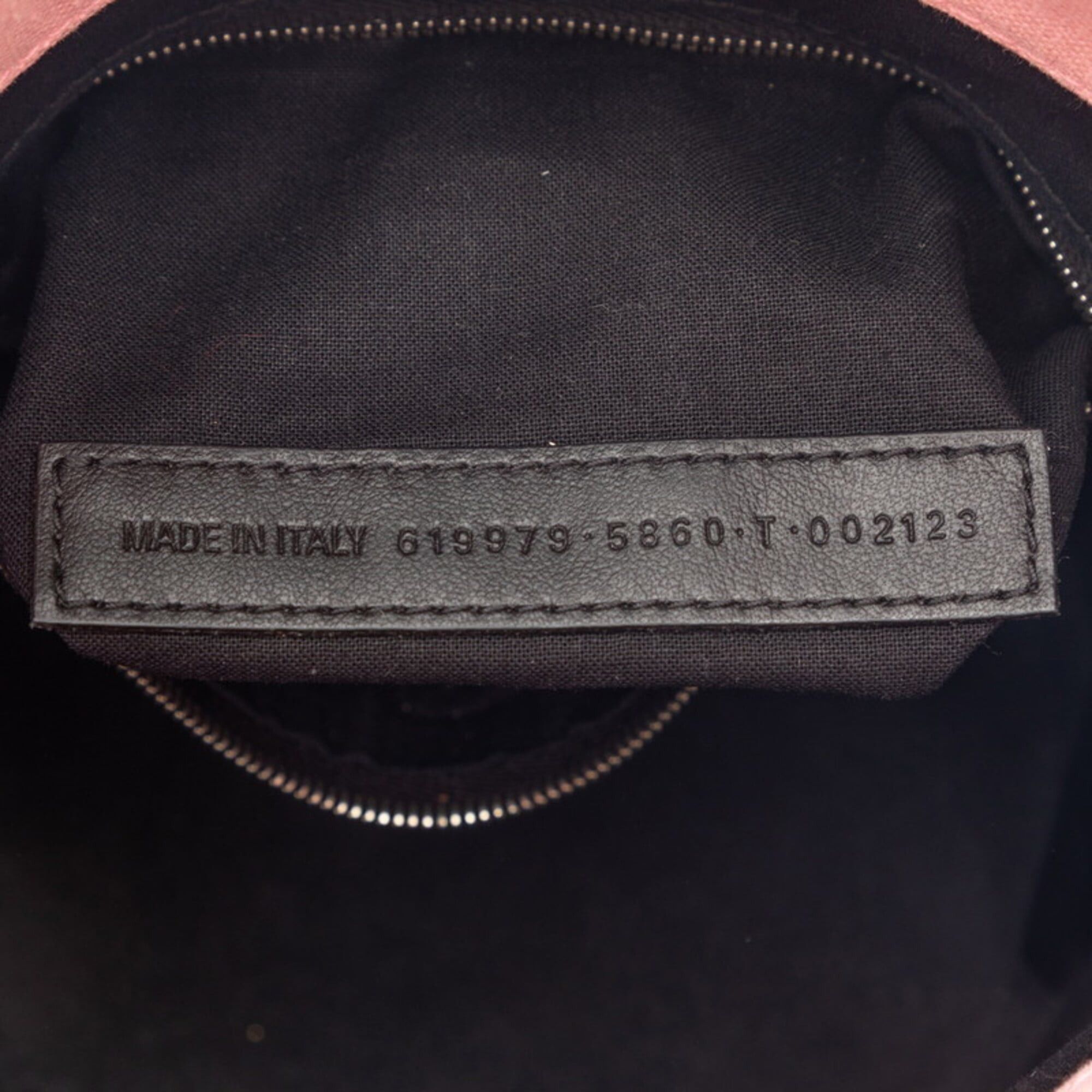 Balenciaga Balenciaga Wave XS Handbag Shoulder Bag Bucket 2WAY 619979 Pink Canvas Women's BALENCIAGA Size ONE SIZE - 6 Thumbnail
