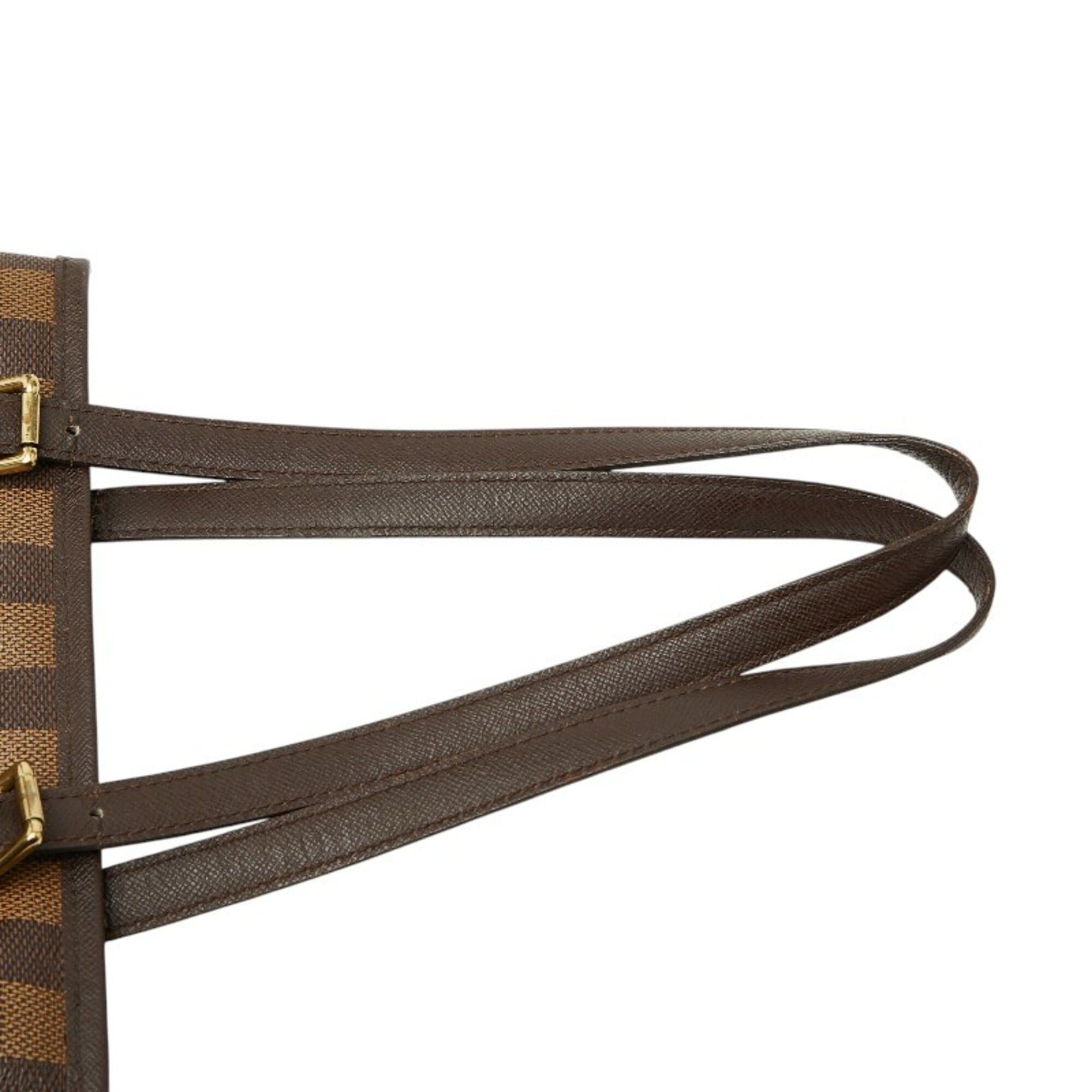 Louis Vuitton Louis Vuitton Damier Mare Tote Bag Shoulder Bucket N42240 Brown Leather Women's LOUIS VUITTON Size ONE SIZE - 10 Thumbnail