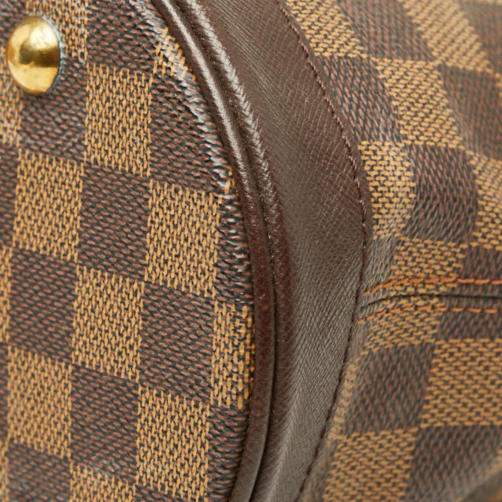Louis Vuitton Louis Vuitton Damier Mare Tote Bag Shoulder Bucket N42240 Brown Leather Women's LOUIS VUITTON Size ONE SIZE - 4 Thumbnail