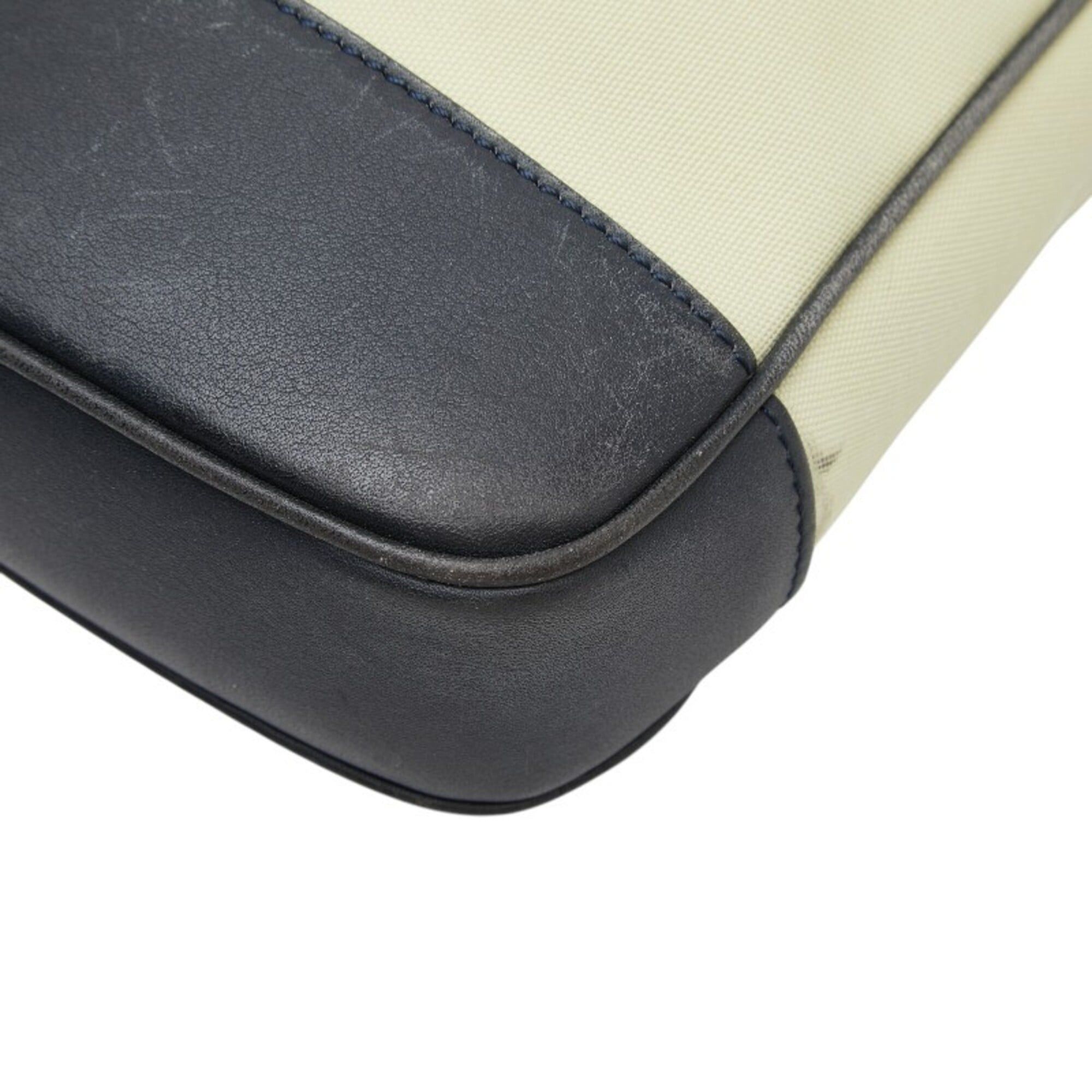 Loewe Loewe Anagram Crossbody Shoulder Bag, Beige/Black Canvas Leather, Women's LOEWE Size ONE SIZE - 4 Thumbnail