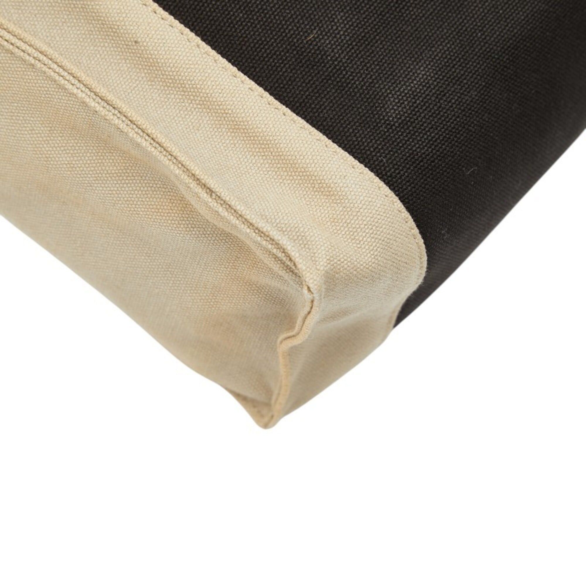 Hermes Hermes Tapidocell Clutch Bag, Second Black/Beige, Cotton, Women's HERMES Size ONE SIZE - 7 Thumbnail