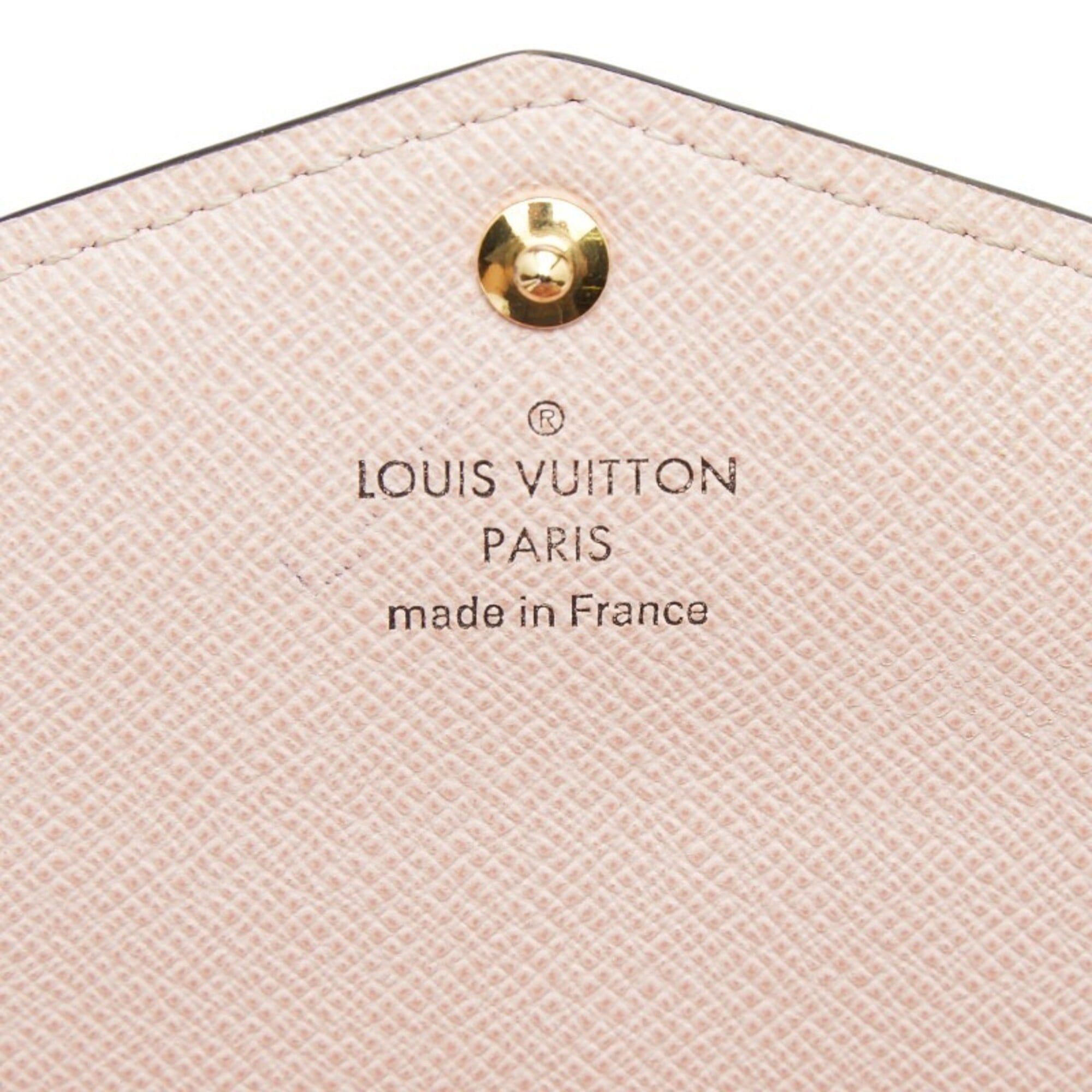 Louis Vuitton Louis Vuitton Monogram Portefeuille Sarah Long Wallet M60531 Brown Leather Women's LOUIS VUITTON Size ONE SIZE - 11 Thumbnail