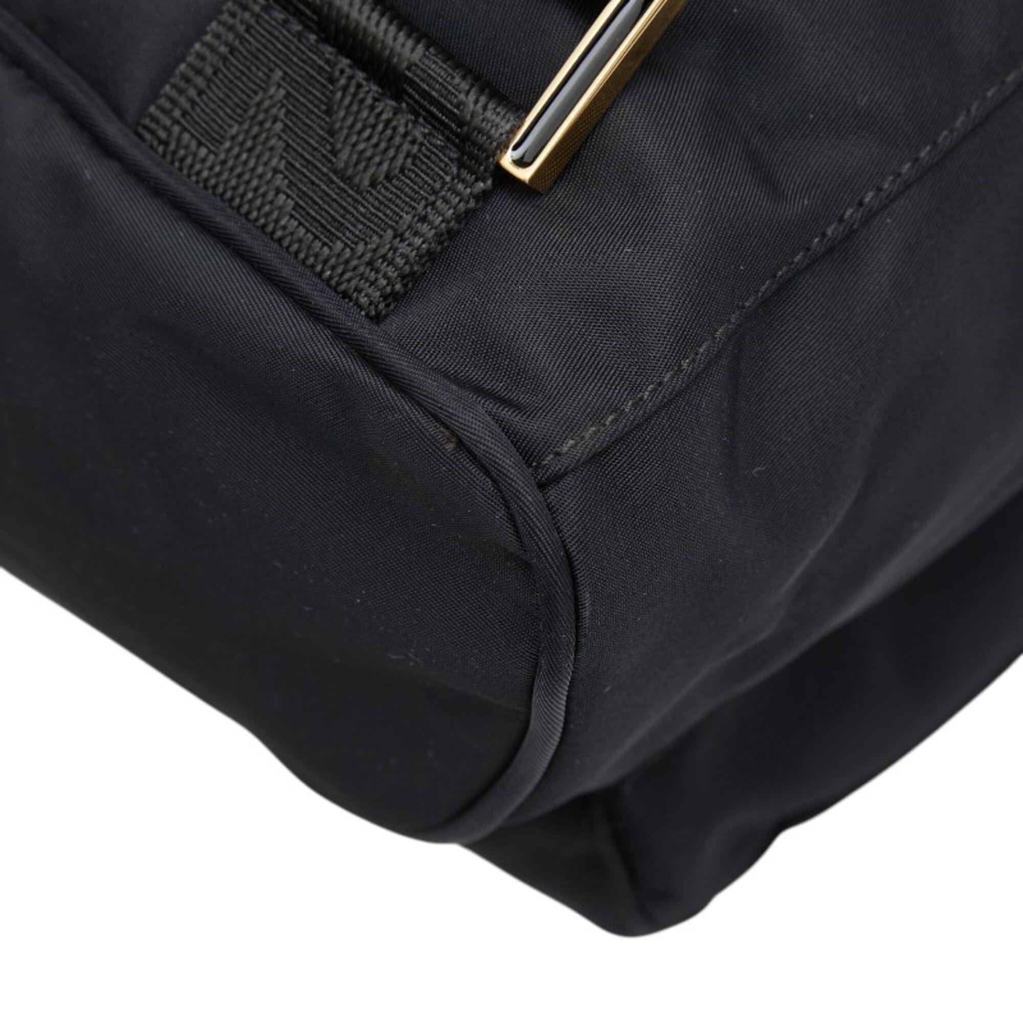 Fendi Fendi Backpack, Rucksack, Black Nylon Leather, Women's FENDI Size ONE SIZE - 6 Thumbnail