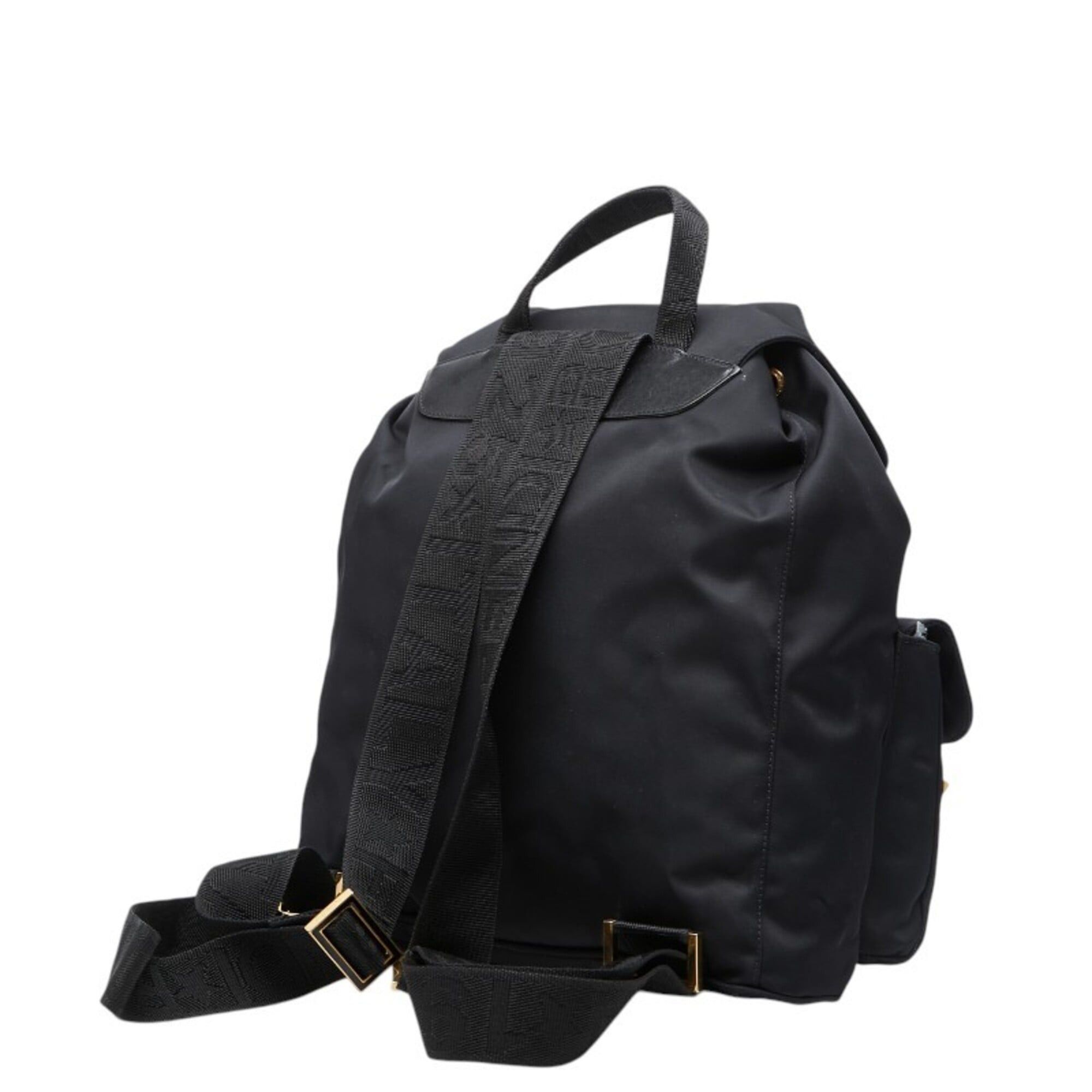 Fendi Fendi Backpack, Rucksack, Black Nylon Leather, Women's FENDI Size ONE SIZE - 2 Thumbnail