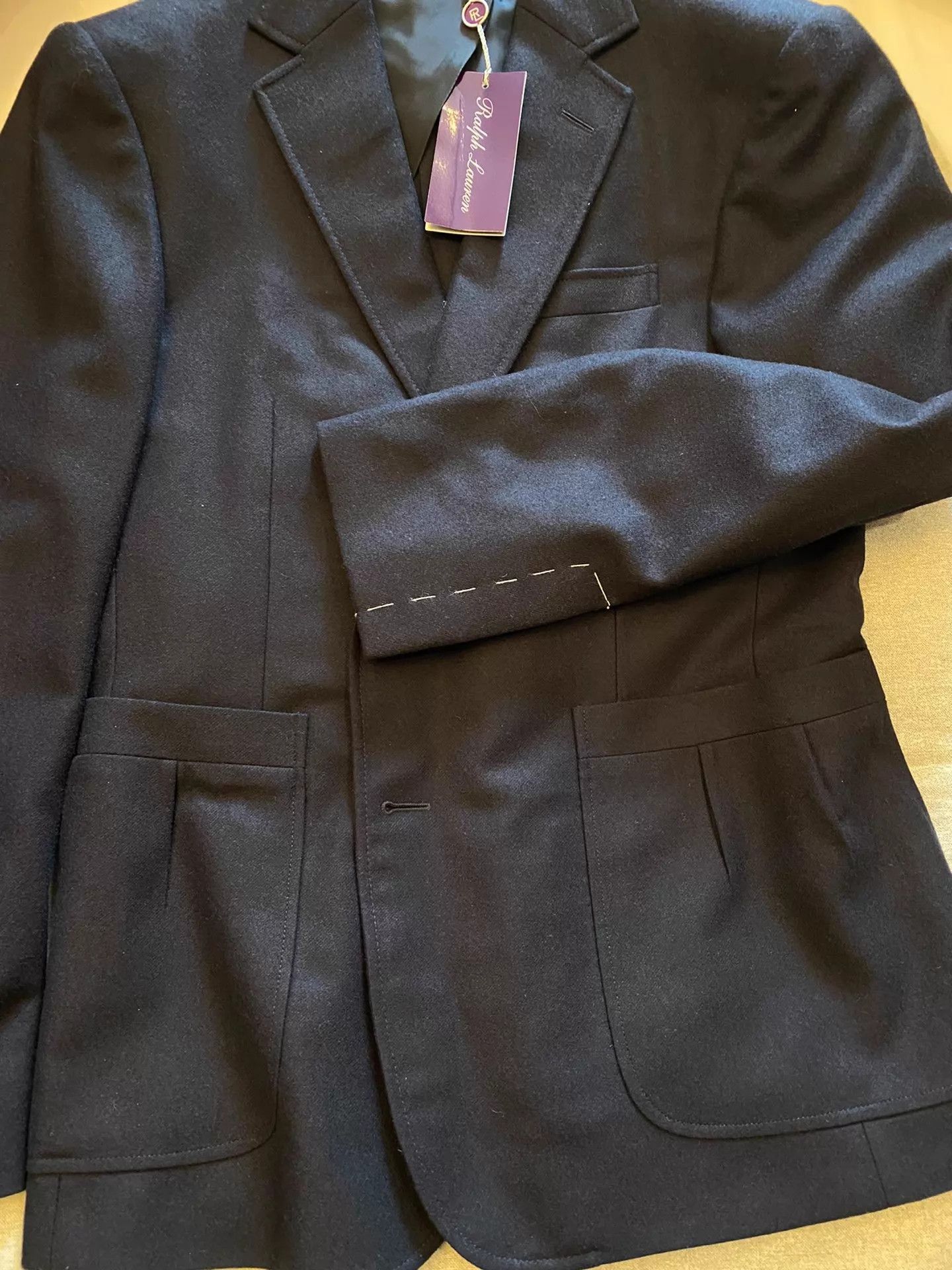 Polo Ralph Lauren Black Formal Blazer Jacket Size US M / EU 48-50 / 2 - 5 Thumbnail