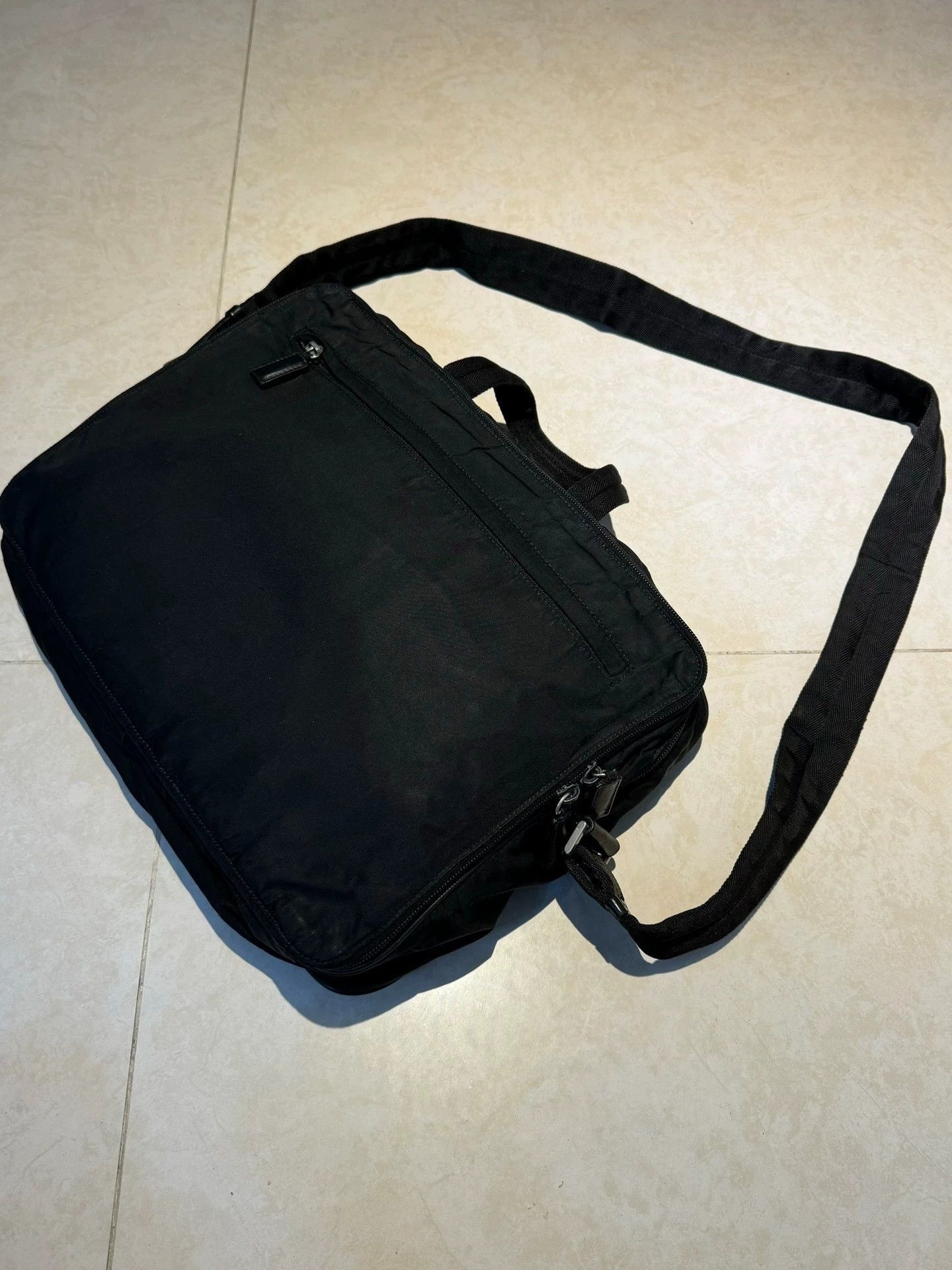 Prada Black Crossbody Shoulder Bag Size ONE SIZE - 2 Thumbnail