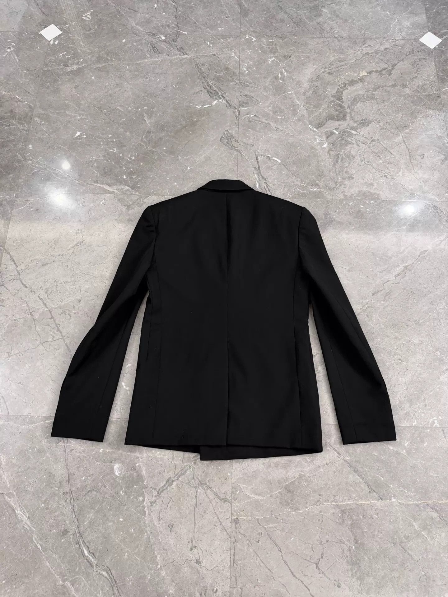 Saint Laurent Paris Black Double-Breasted Formal Blazer Size US M / EU 48-50 / 2 - 7 Thumbnail