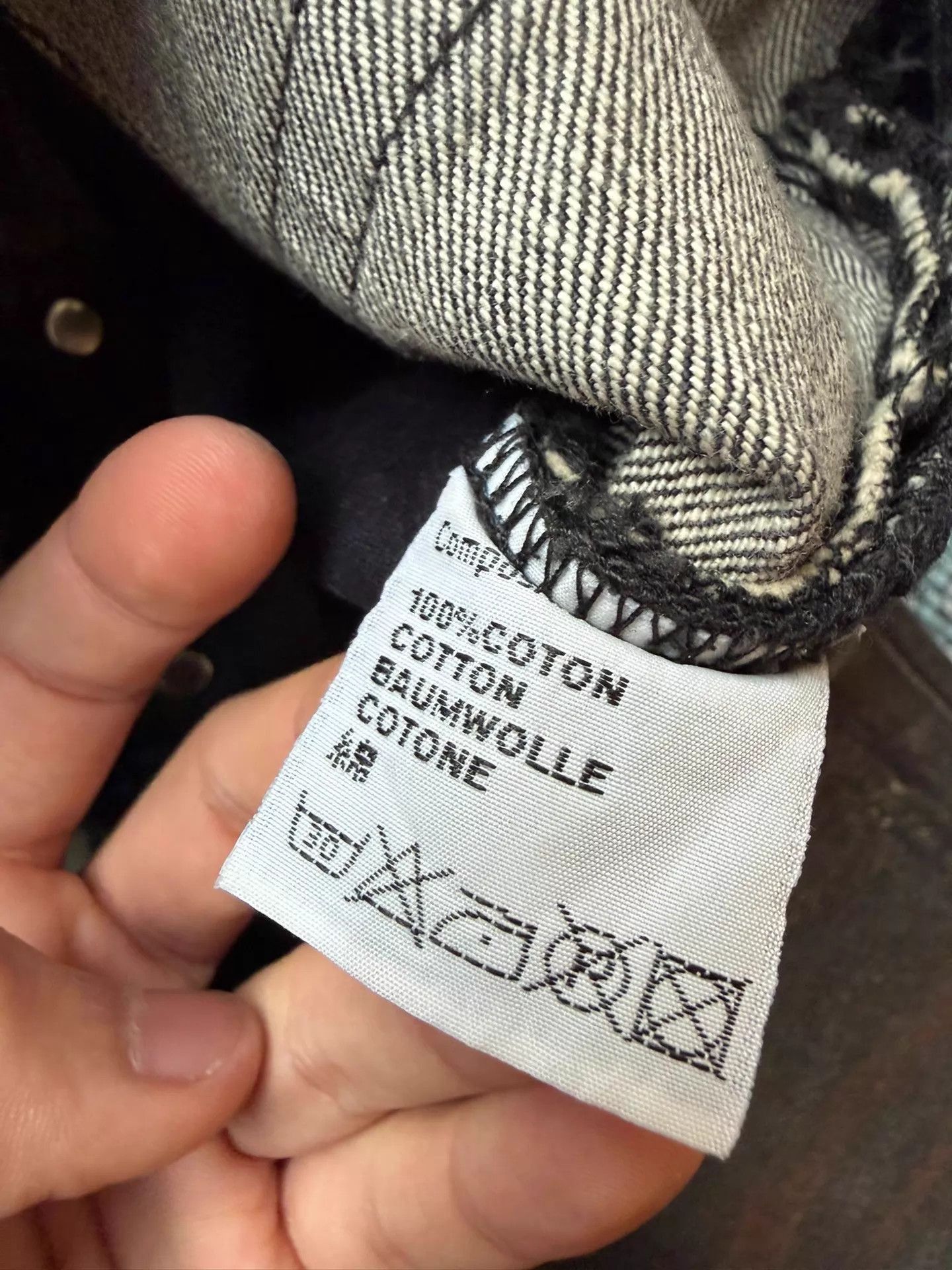 Dior Gray Denim Straight-Leg Jeans Size US 30 / EU 46 - 8 Thumbnail